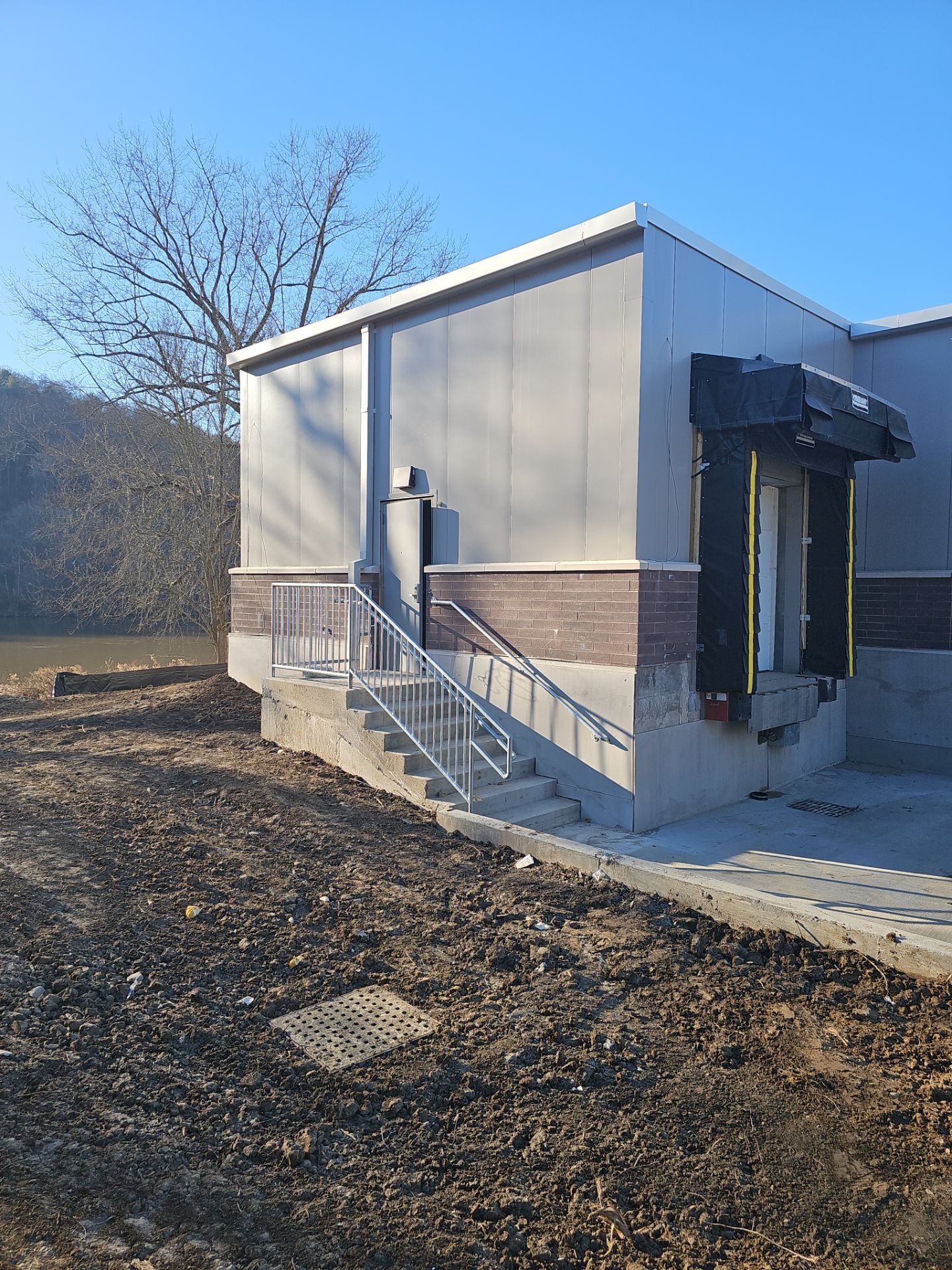 Commercial Roofing Installation using Insulated roof and wall panels by Nitro Roofing and Construction
