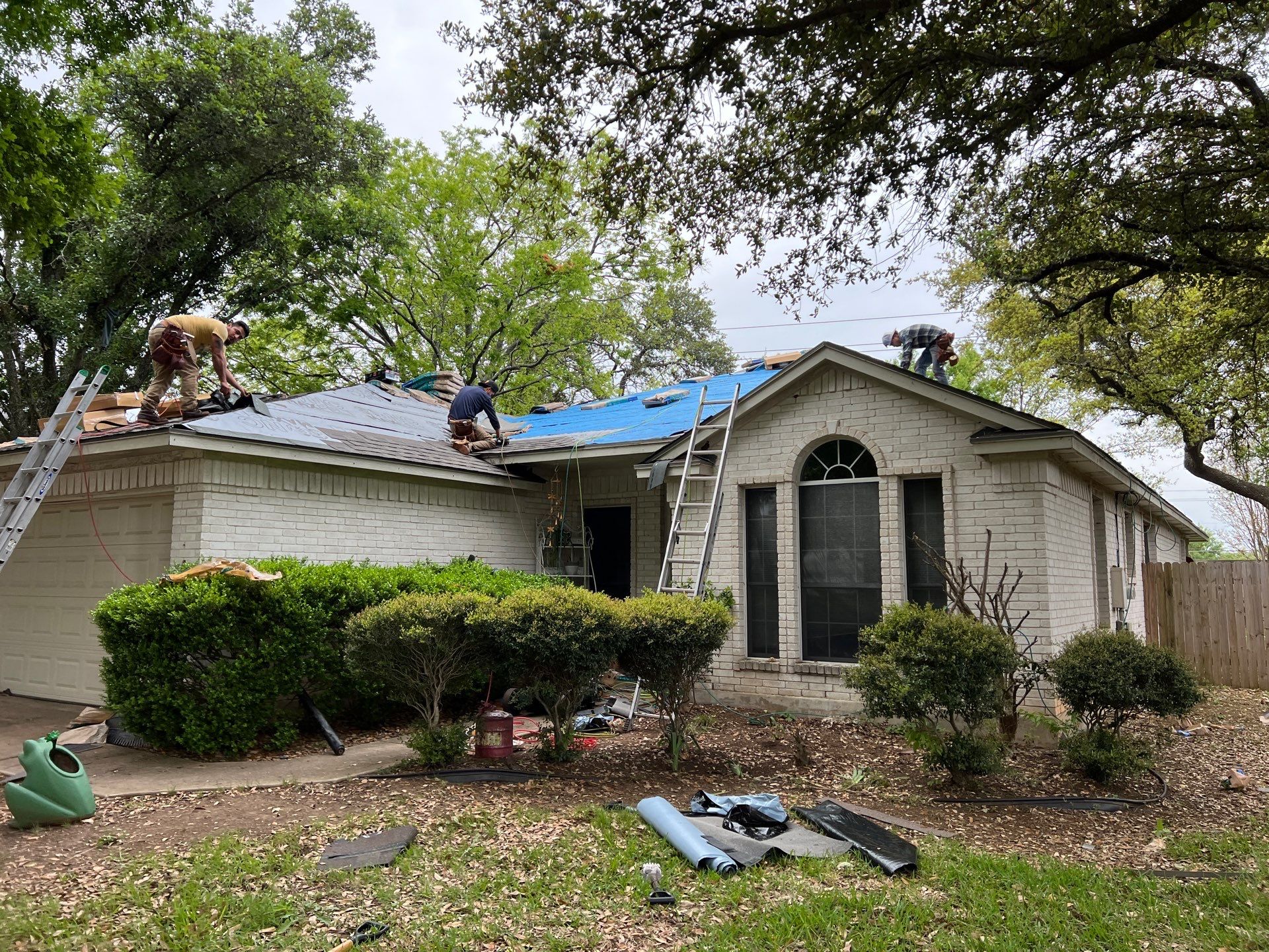 Rental property upgrade using CertainTeed Landmark shingles. by Oakwood Roofing and Construction, LLC