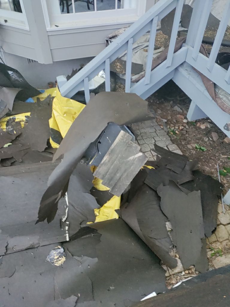 Residential Roofing Installation using Owens Corning Quary Gray by Inspector Roofing and Restoration