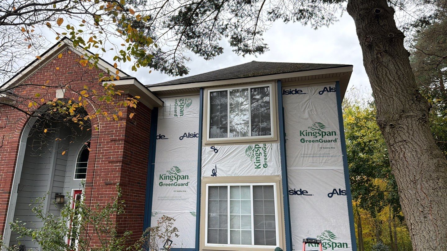 Siding Replacement using Ascend Laguna Blue by 180 Contractors