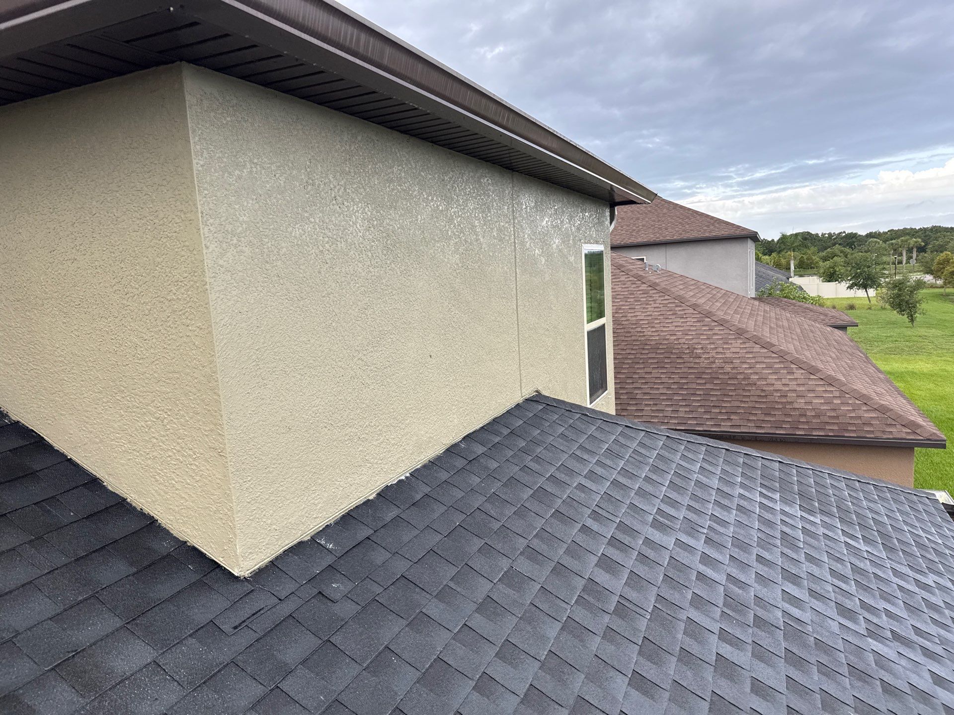 2-Story Asphalt Shingle Roof Cleaning & House Wash – Cypress Mill, Sun City Center, FL by Sunshine AquaWash
