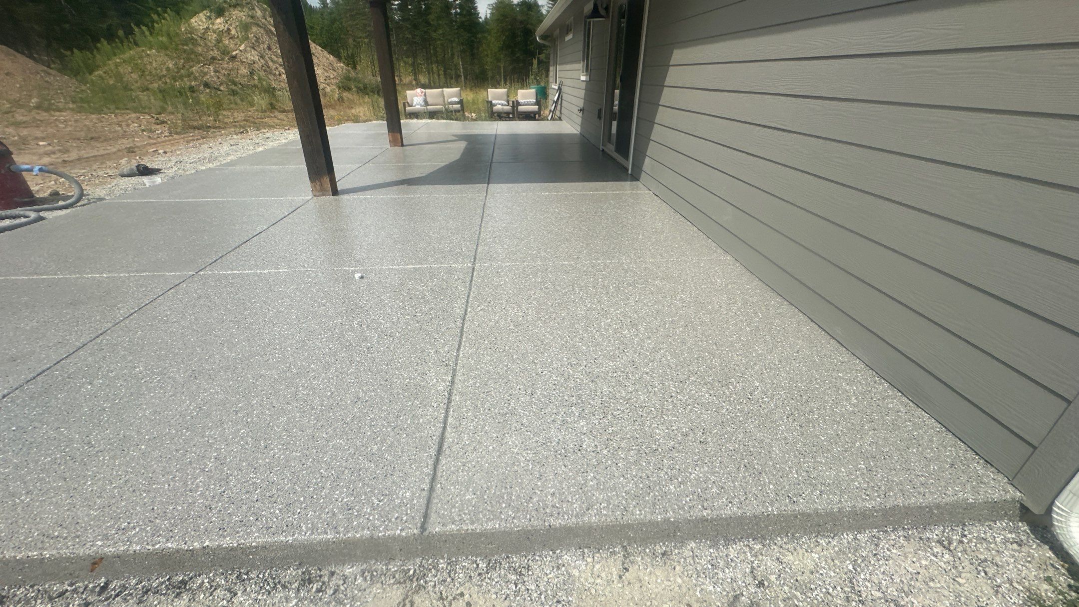 Patio Transformation using Shale Hybrid by Croc Coatings, LLC