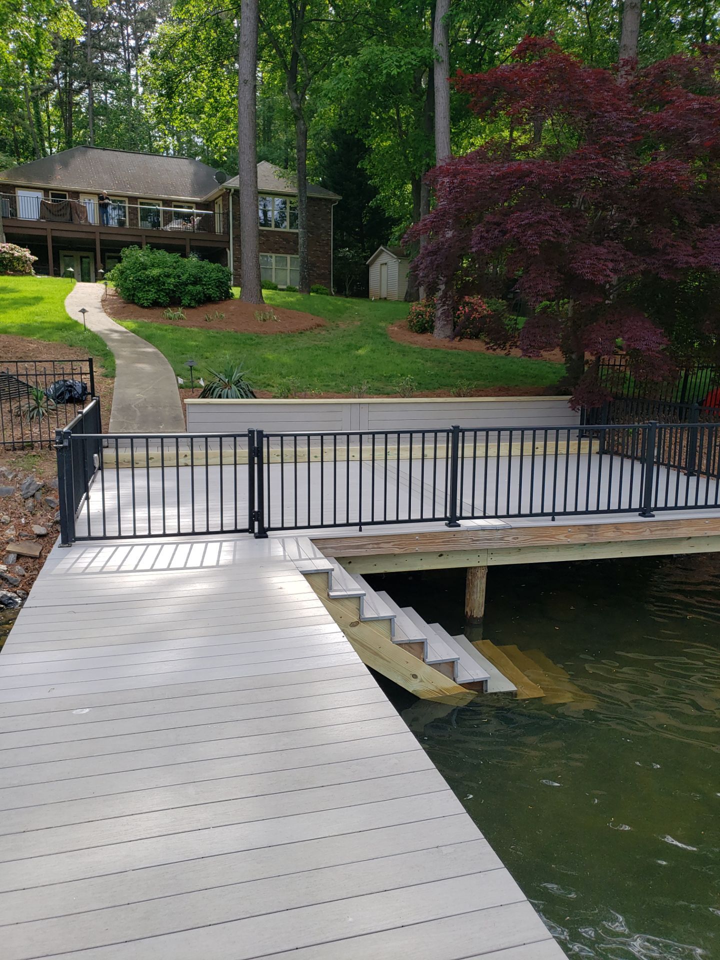 Dock Disaster Averted! Check Out This Incredible Transformation! š by A Step Above Handy LLC