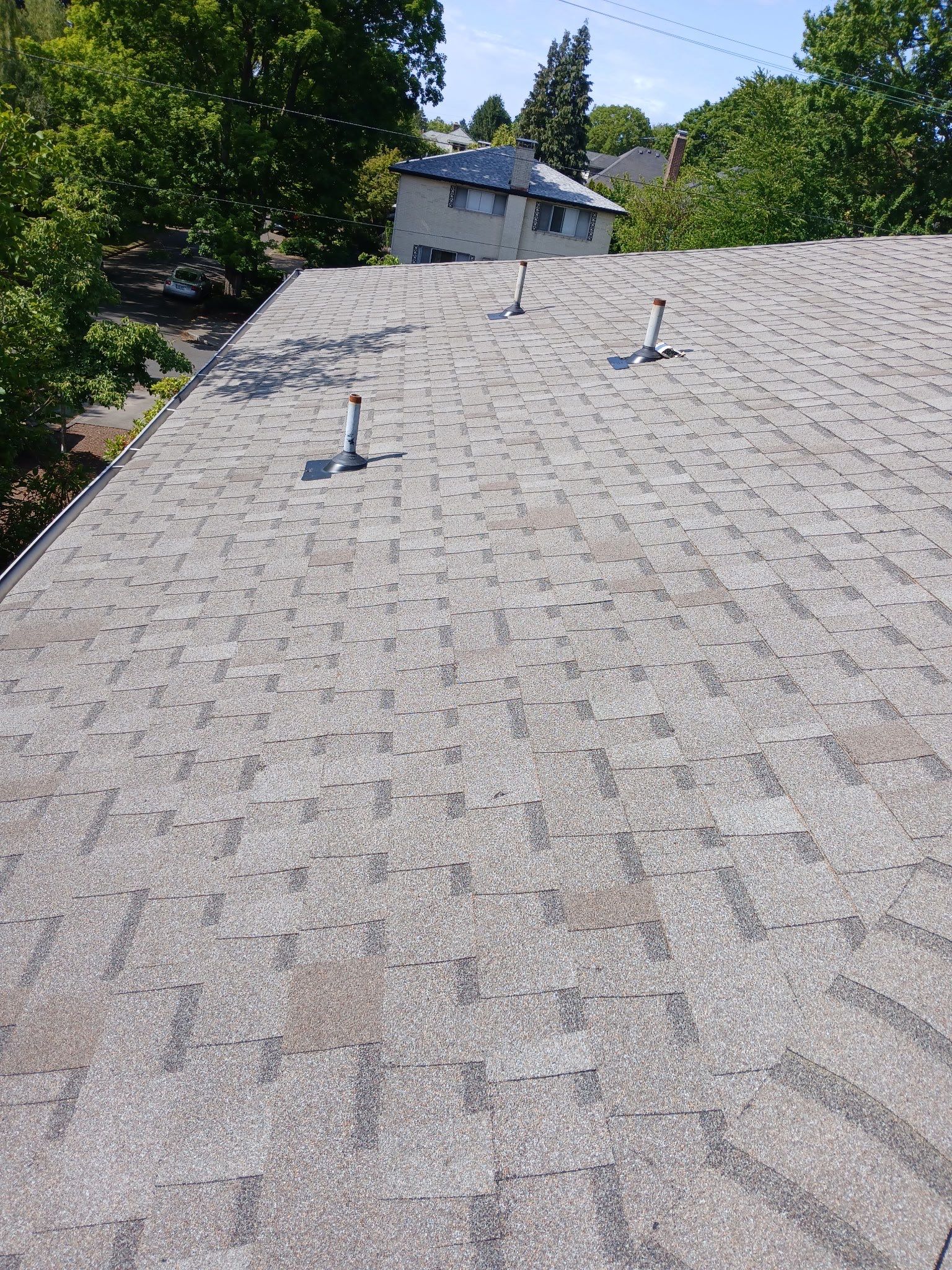 Commercial Roofing Installation using Asphalt Shingles by Vitan Construction LLC 