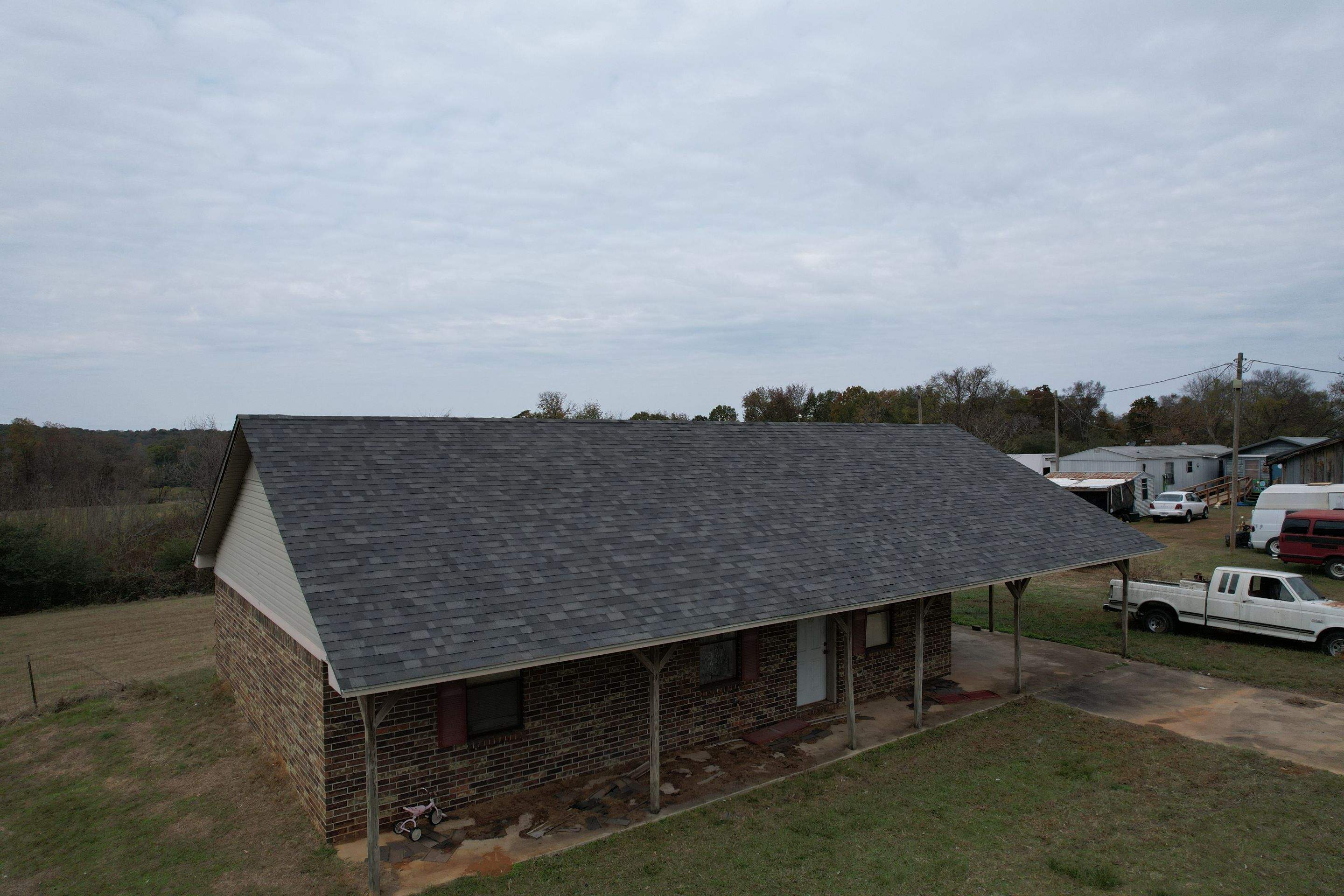 Residential Roofing Installation in Nashville, Arkansas by Hostetler Roofing