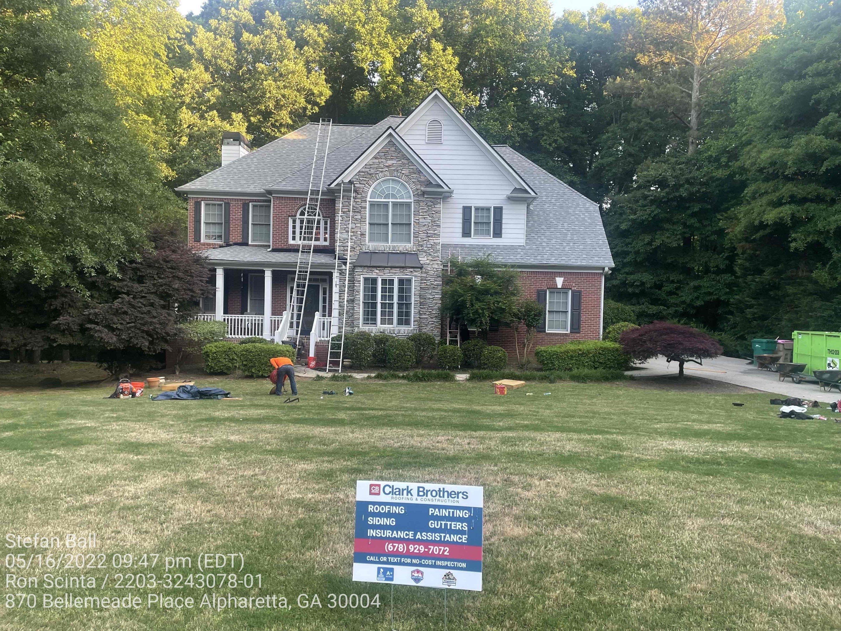 Roof Replacement-Stefan by Clark Brothers Roofing & Construction