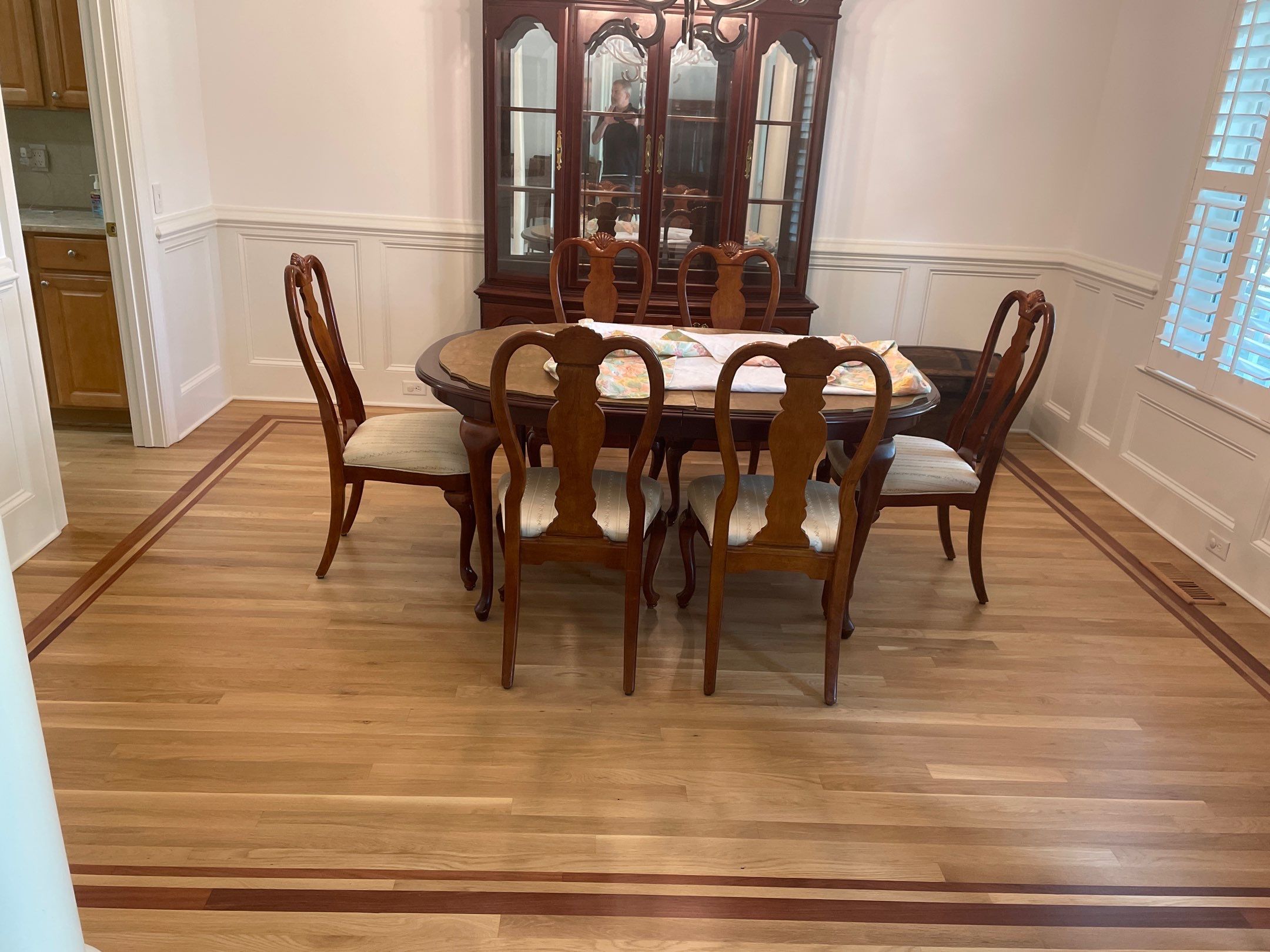 Sand and Refinish using Bona Waterbased by Footprints Floors of Coastal Carolina