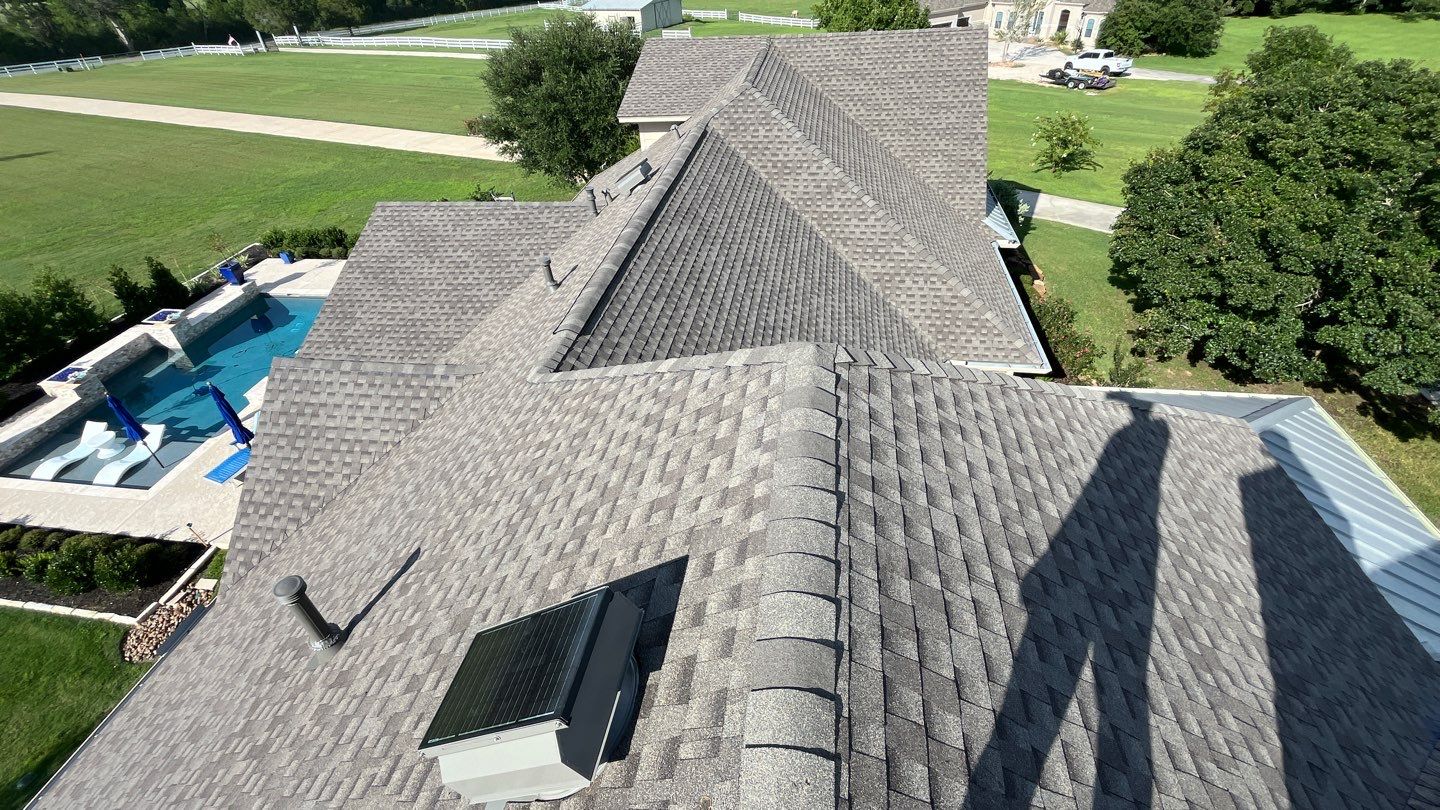 Residential Roof Replacement using GAF HDZ - Weathered Wood by Elite Roofing LLC