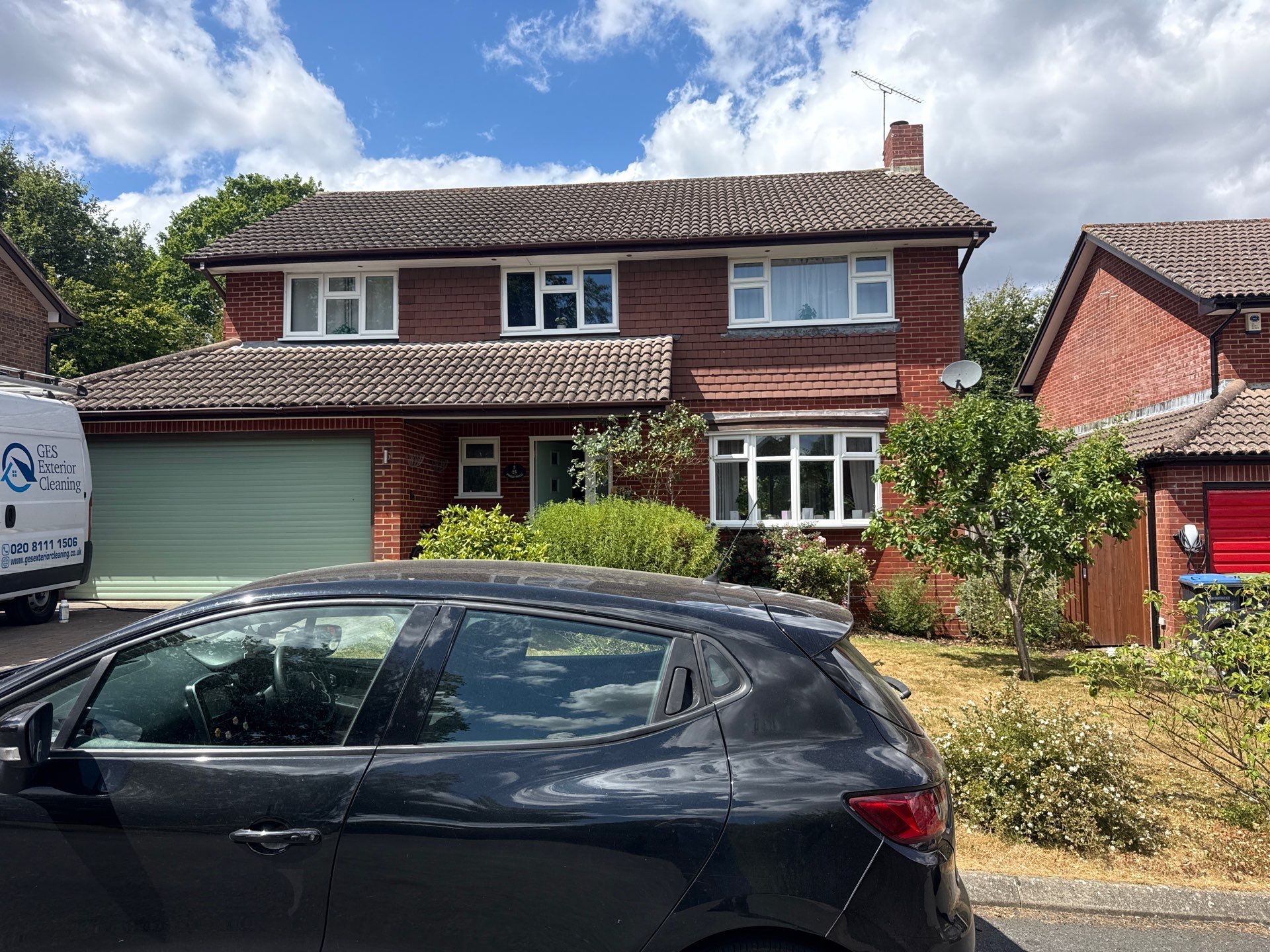 Residential Exterior Brick and Patio Cleaning in East Grinstead