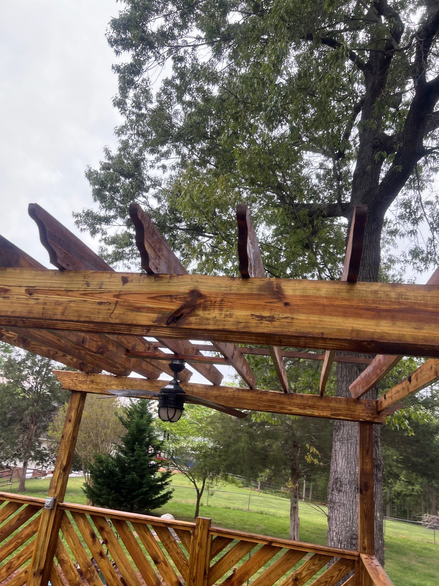 Pergola using Wood Sealant by DuraSeal