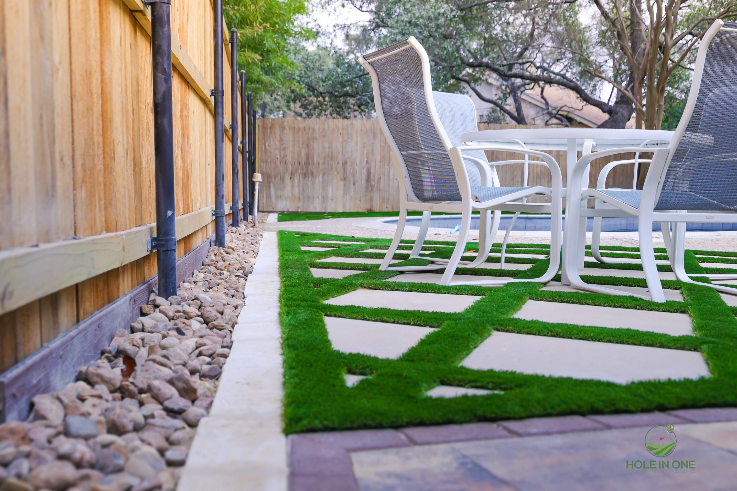 Hunters Creek, San Antonio Tx. by Hole In One Lawns, LLC