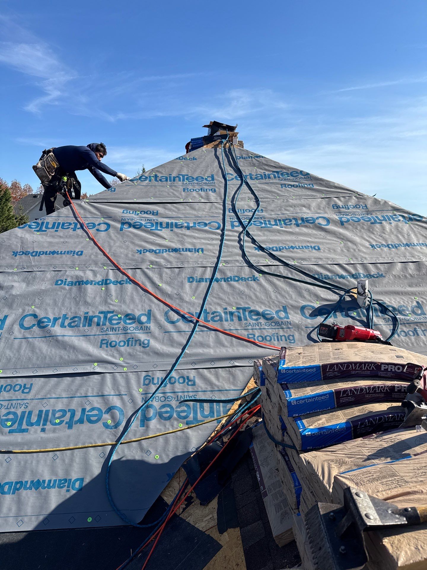 New Roof Replacement  by Alpha Design Services