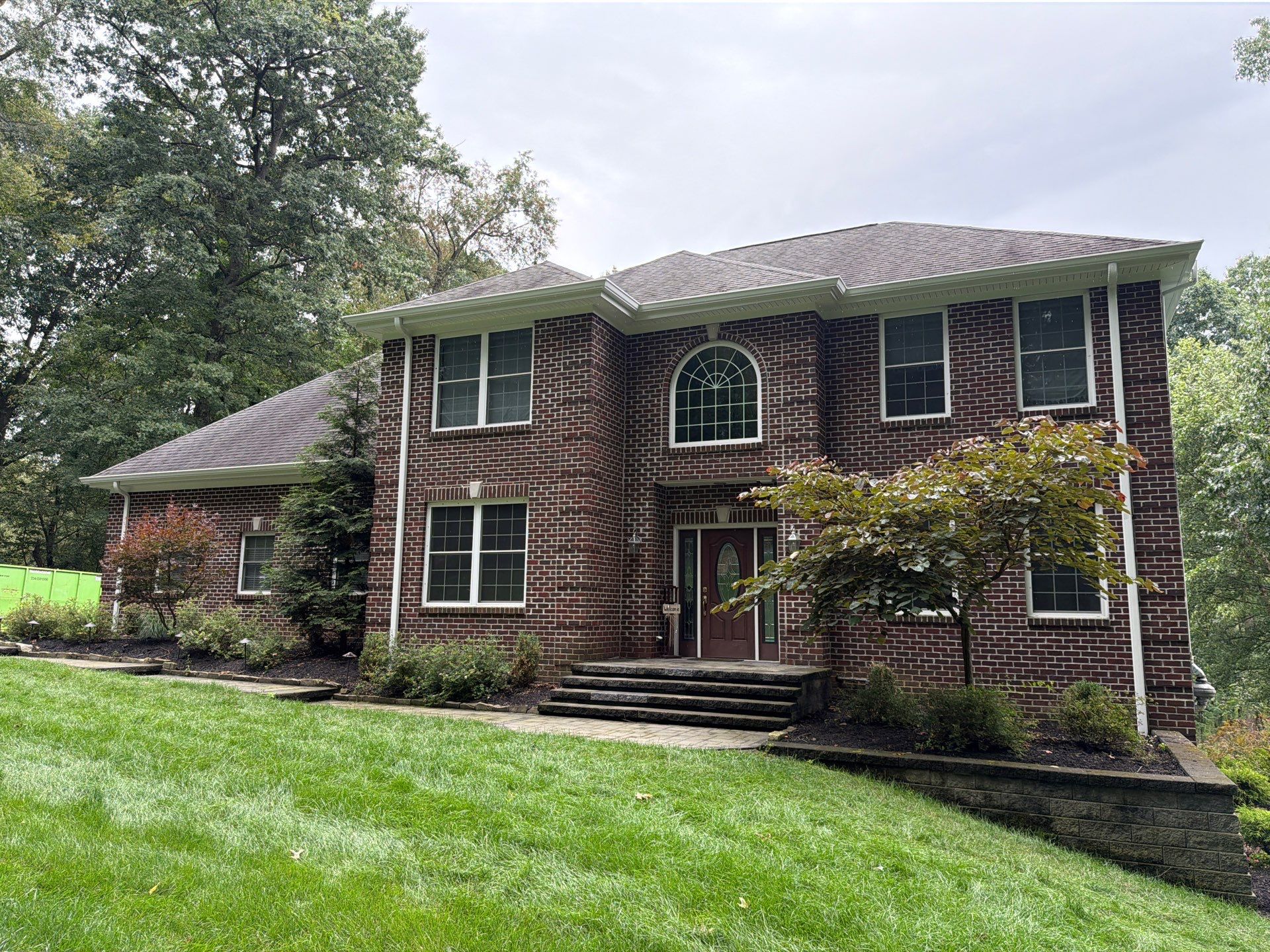 Full House Siding Renovation with English Wedgewood Vinyl in Gibsonia by Ideal Siding Pittsburgh