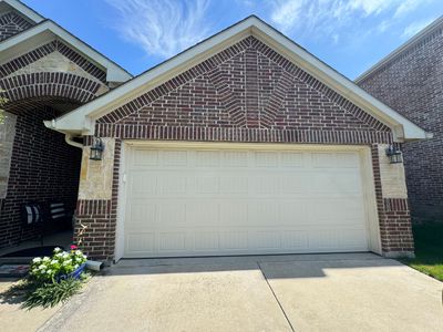 CHI Carriage Stamp Garage Door Installation With Decorative Hardware In Roanoke