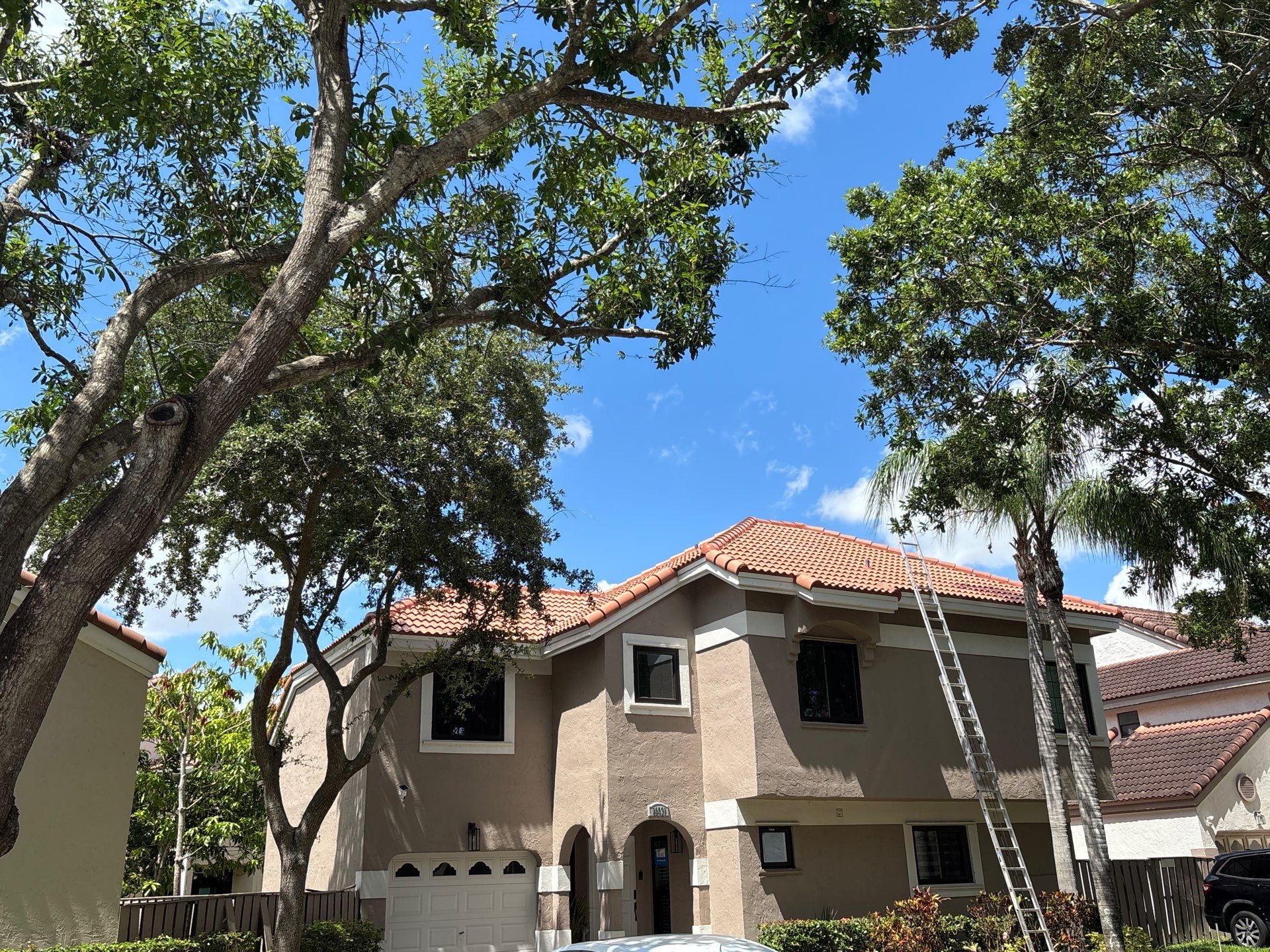 Full Tile Roof Replacement and Deck Repair in Plantation, Florida by Art's Roofing & Construction