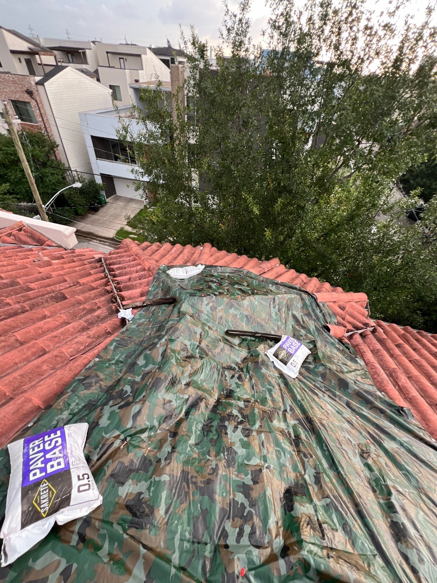 Tile Roof using tile by Roof Repair Company
