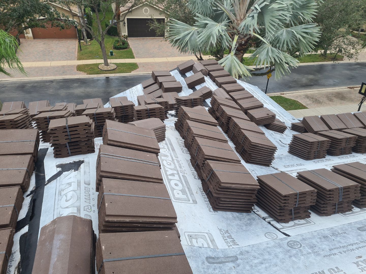 Residential Roofing Installation using WestLake Roofing Tile by BLUES BROTHERS ROOFING