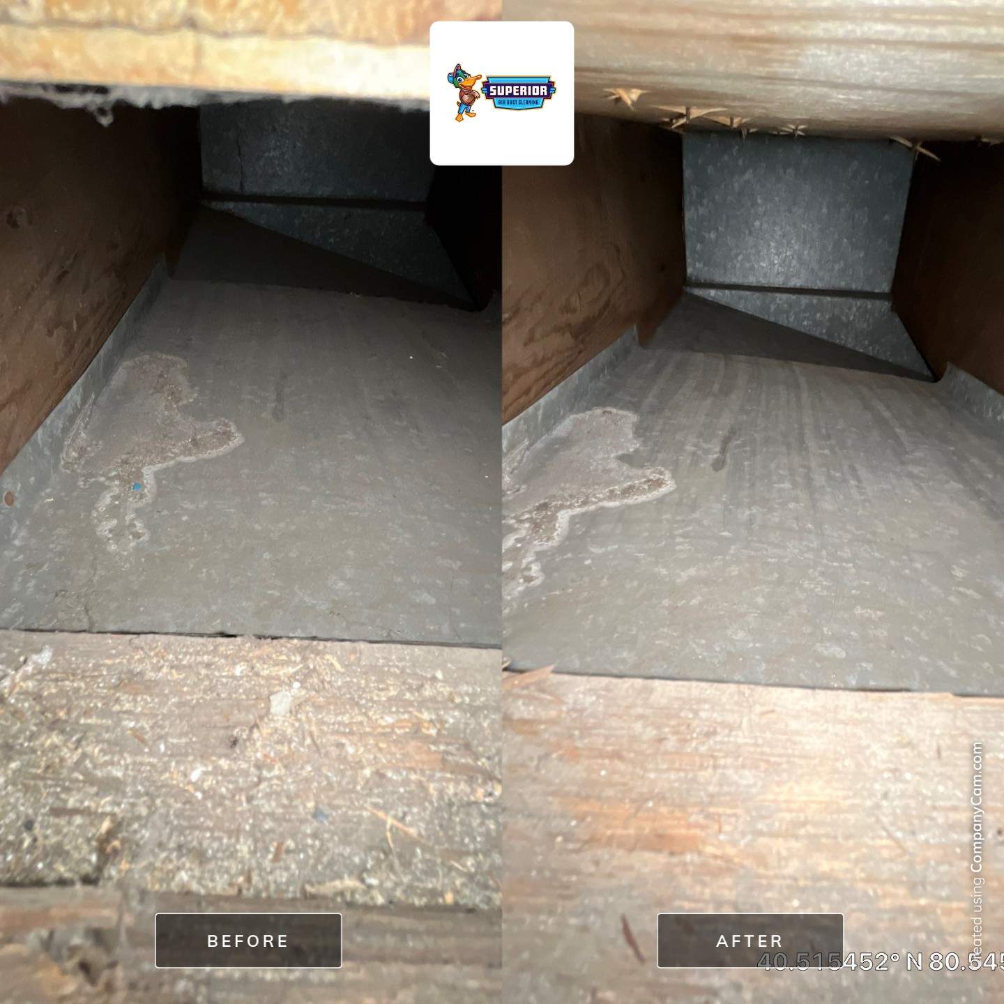 Air Duct Cleaning With a Vacuum Truck in New Cumberland, WV by Superior Air Duct Cleaning