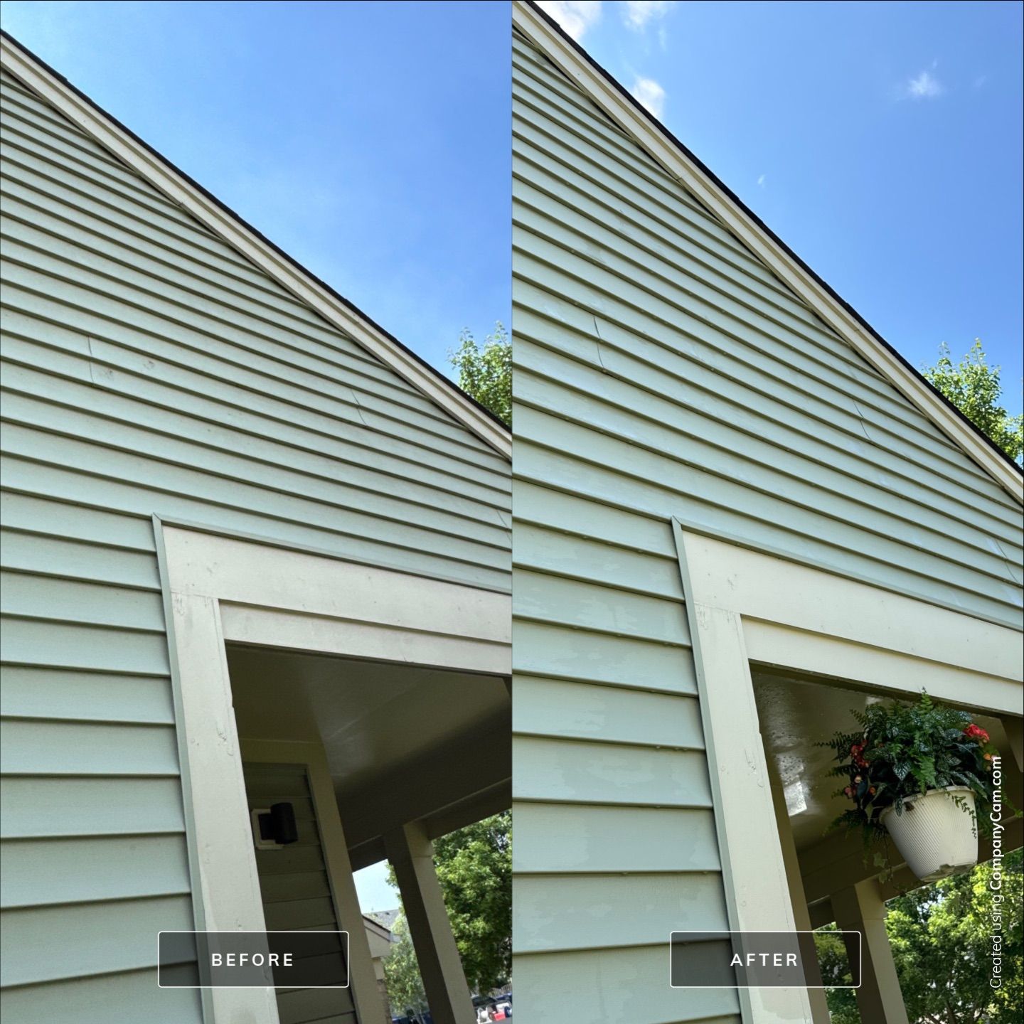 Project in Gurnee by Simmons Power & Soft Washing