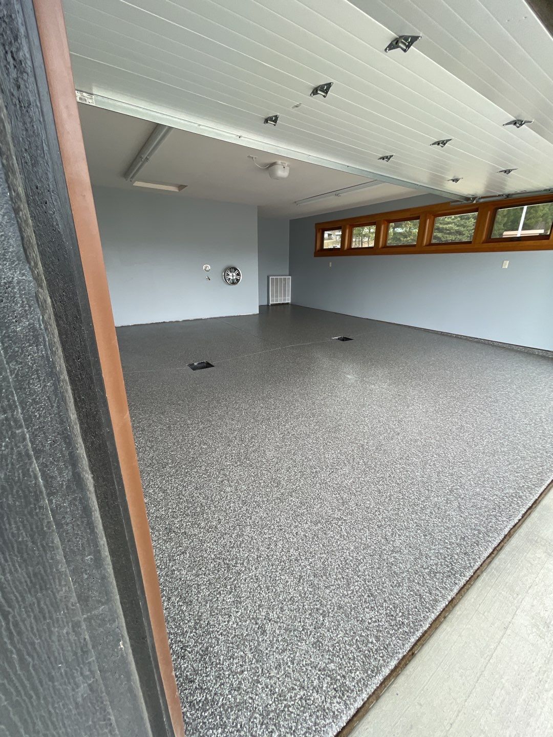 Garage Transformation using Silver Creek and the Penntek Evolution System by Croc Coatings, LLC