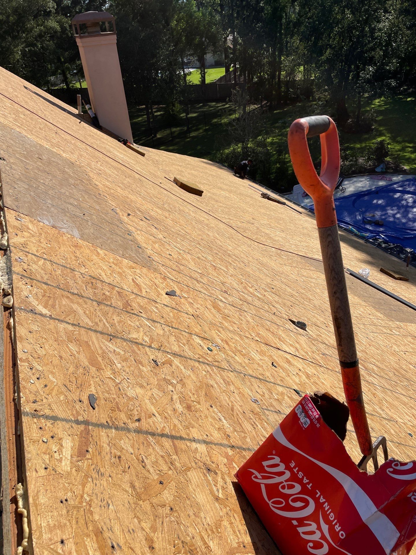 Residential Roofing Installation using Owen's Corning Duration (Lifetime) Shingles by Roof Repair Company