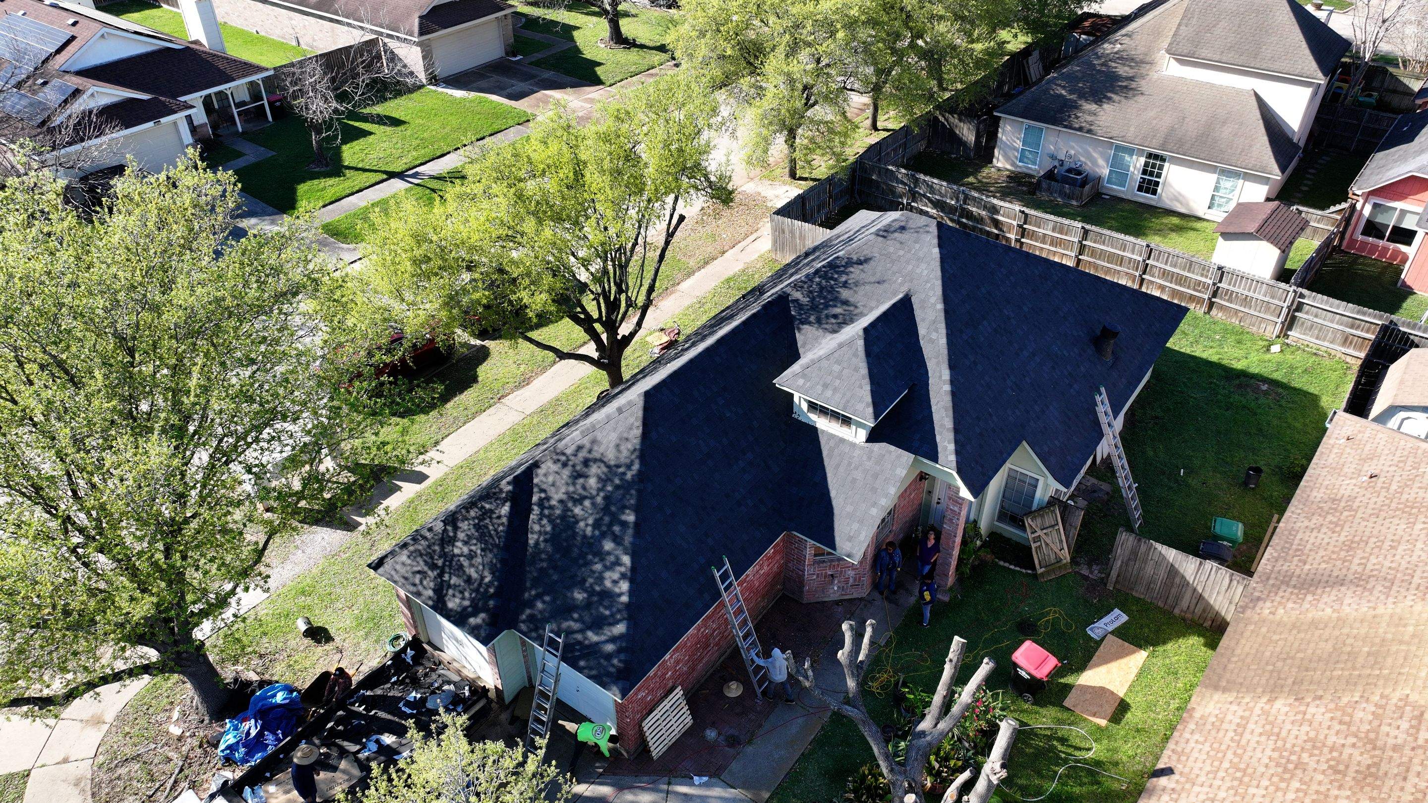 New Architectural Shingle Roof — Northwest Houston, TX by PL Roofing & SB Roofing, LLC.