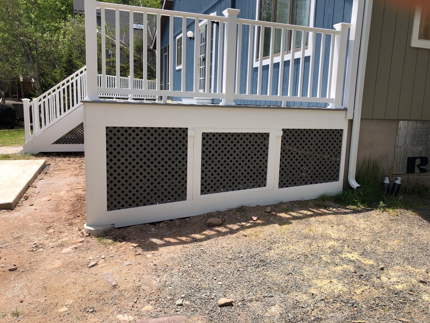 Krentar Composite deck by Burke Home Services