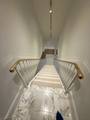 Modern Brass Top Rail Refurbishment - Washintong DC