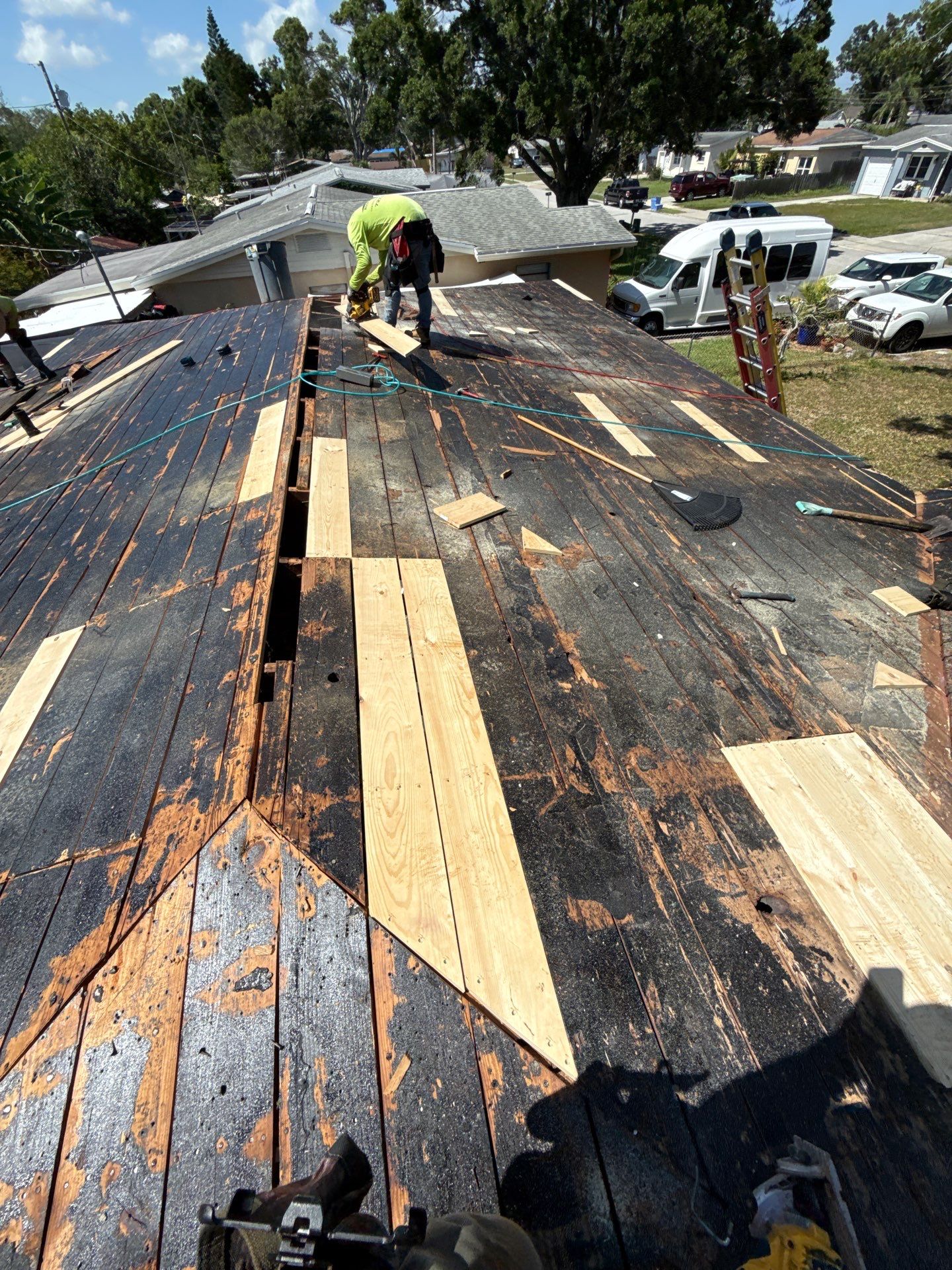 Project in Pinellas Park 33781 by Mitchell Roofing Company LLC 