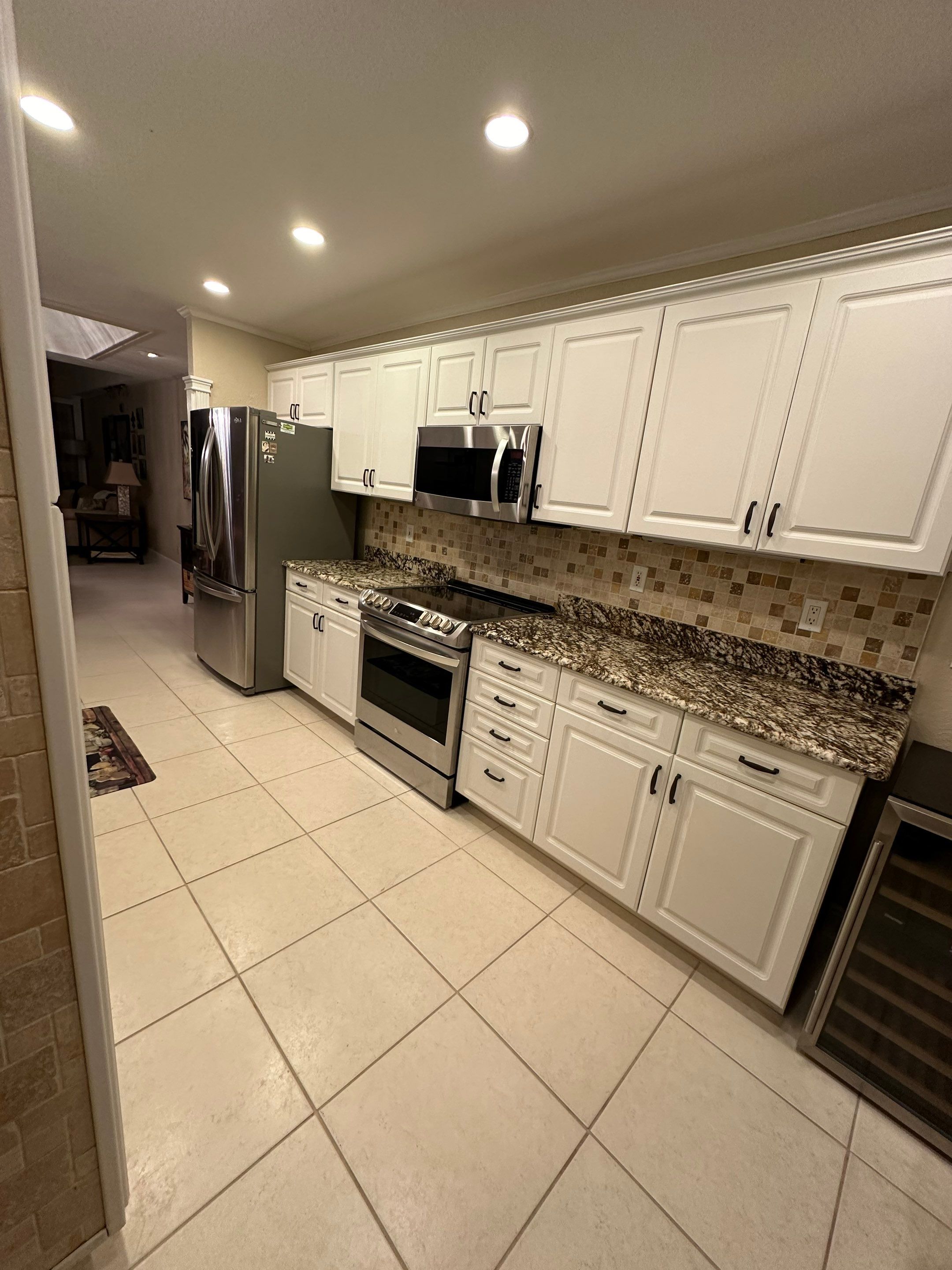 Mold remediation and rebuild of kitchen and living areas by Bay Coast Restoration 