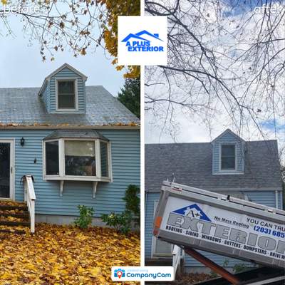 Residential Roofing Installation using Owens Corning TruDefinition Quarry Gray