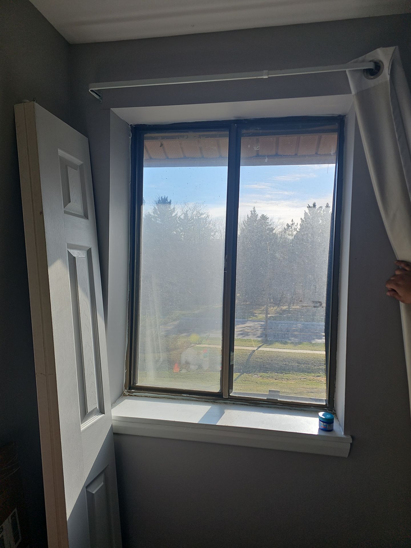 Bronze exterior Provia Sliding windows by Window Depot of Annapolis