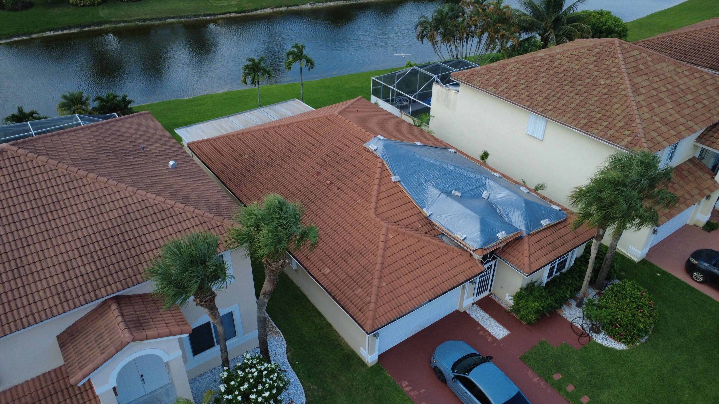 Residential Roofing Installation using Eagle Roofing Tile by BLUES BROTHERS ROOFING