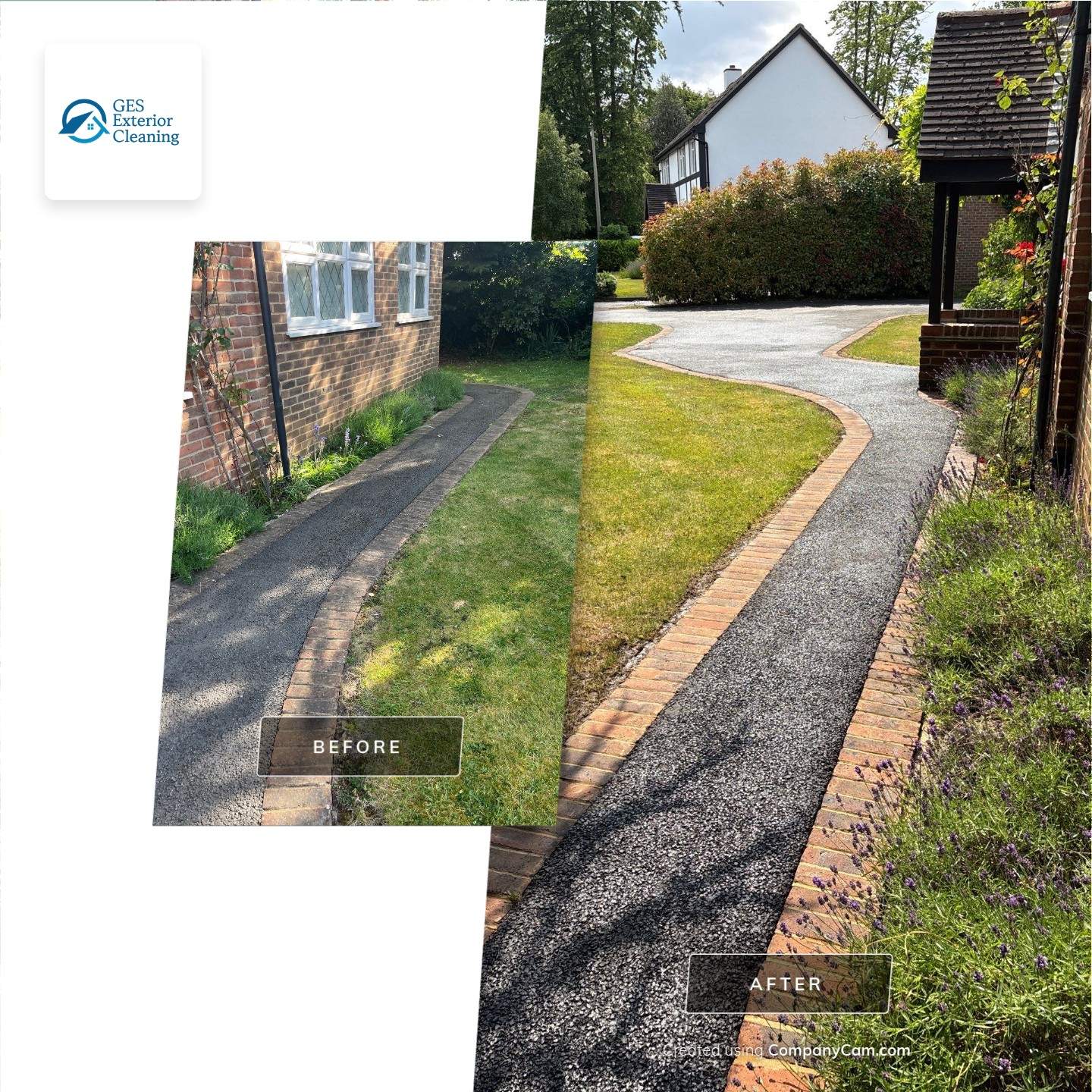 Tarmac Driveway And Patio Clean by Ges Exterior Cleaning ltd