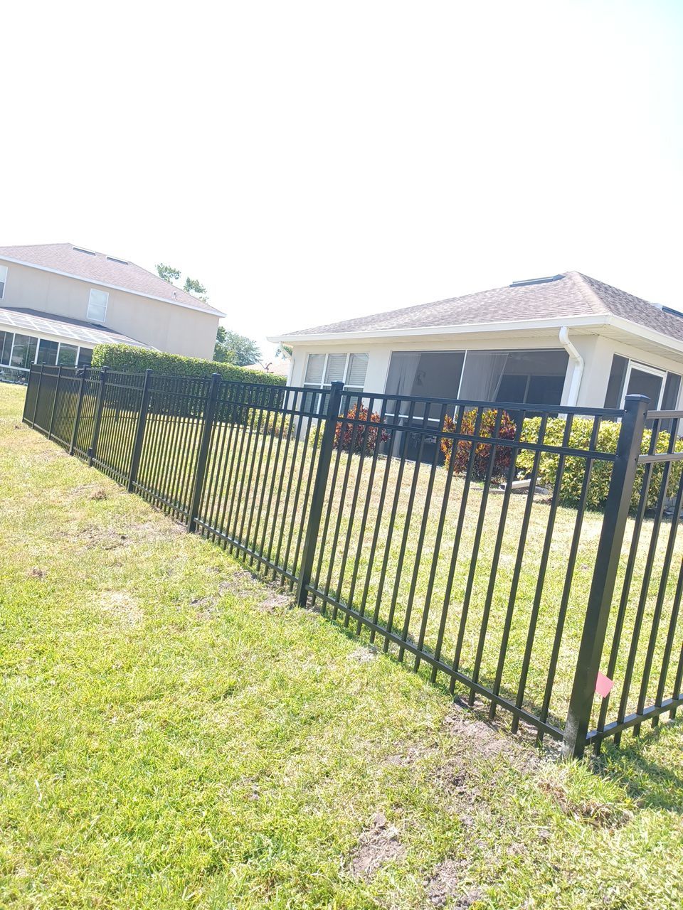 Palmetto, FL 4ft. Tall 3-Rail Black Aluminum by Asap fence and gates, LLC