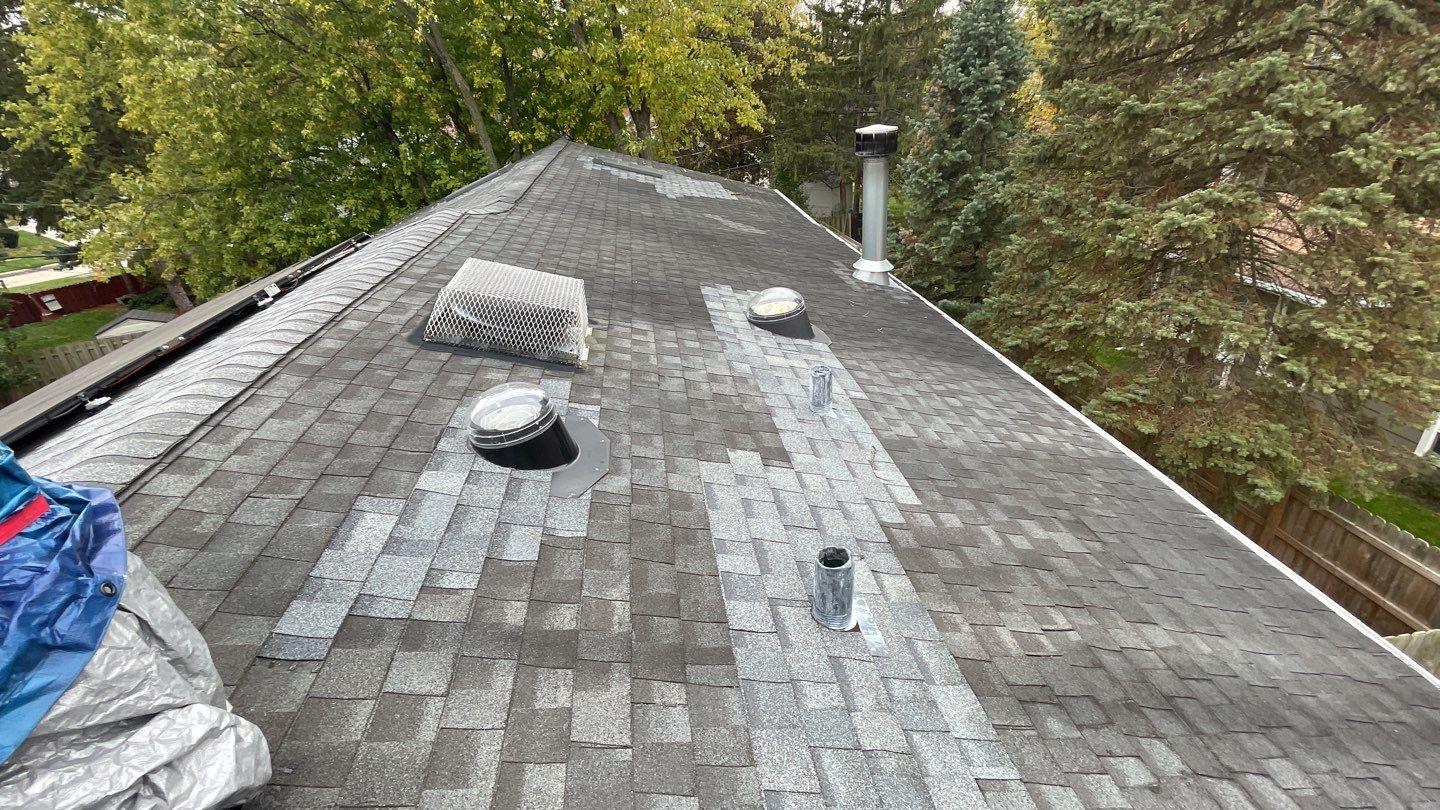 Metal chimney housing replacement by Pro Home Services Inc
