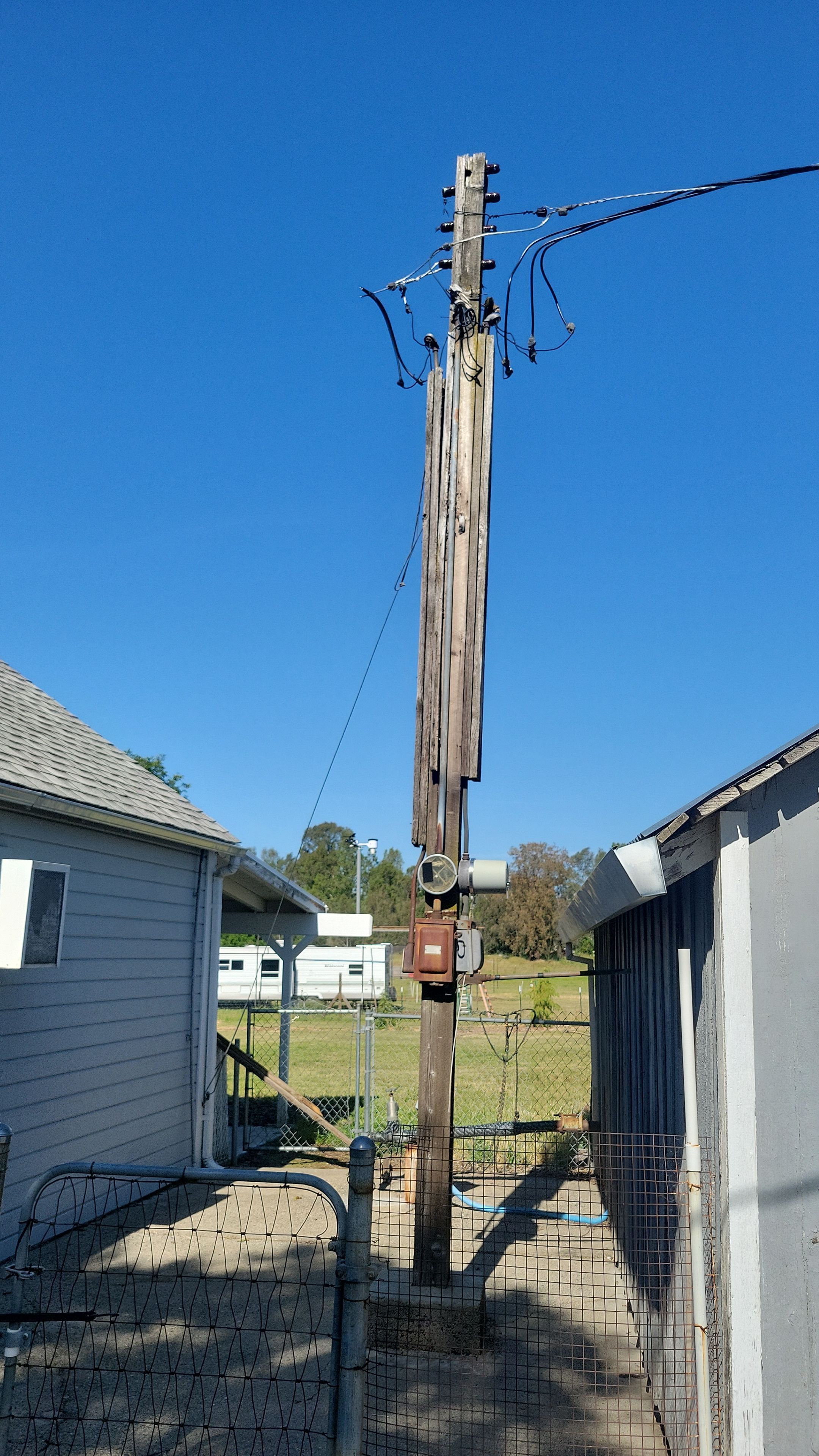 3phase well pump upgrade by Peach Electric Inc