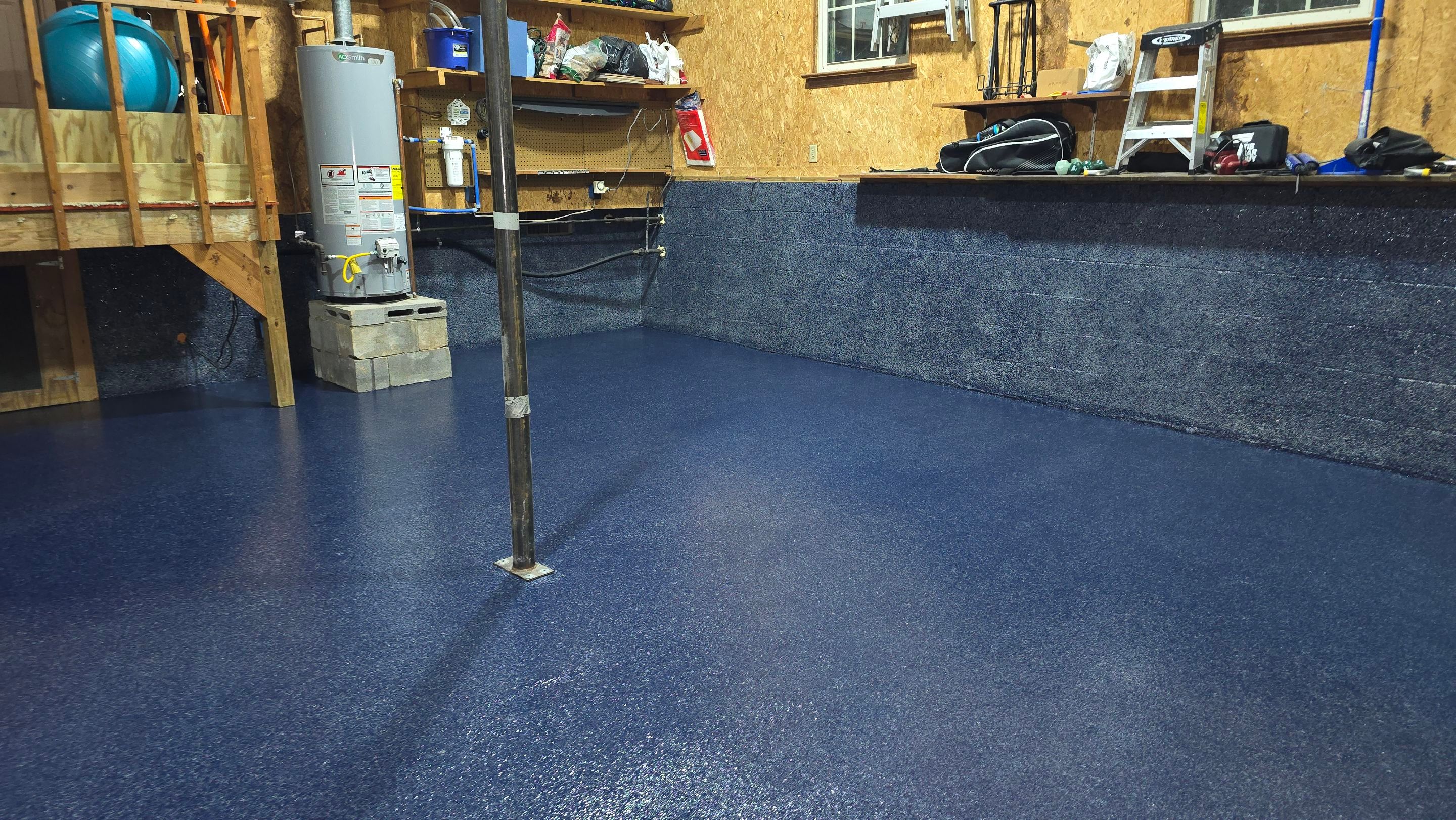 Garage using Navy by Elite Floor Solutions