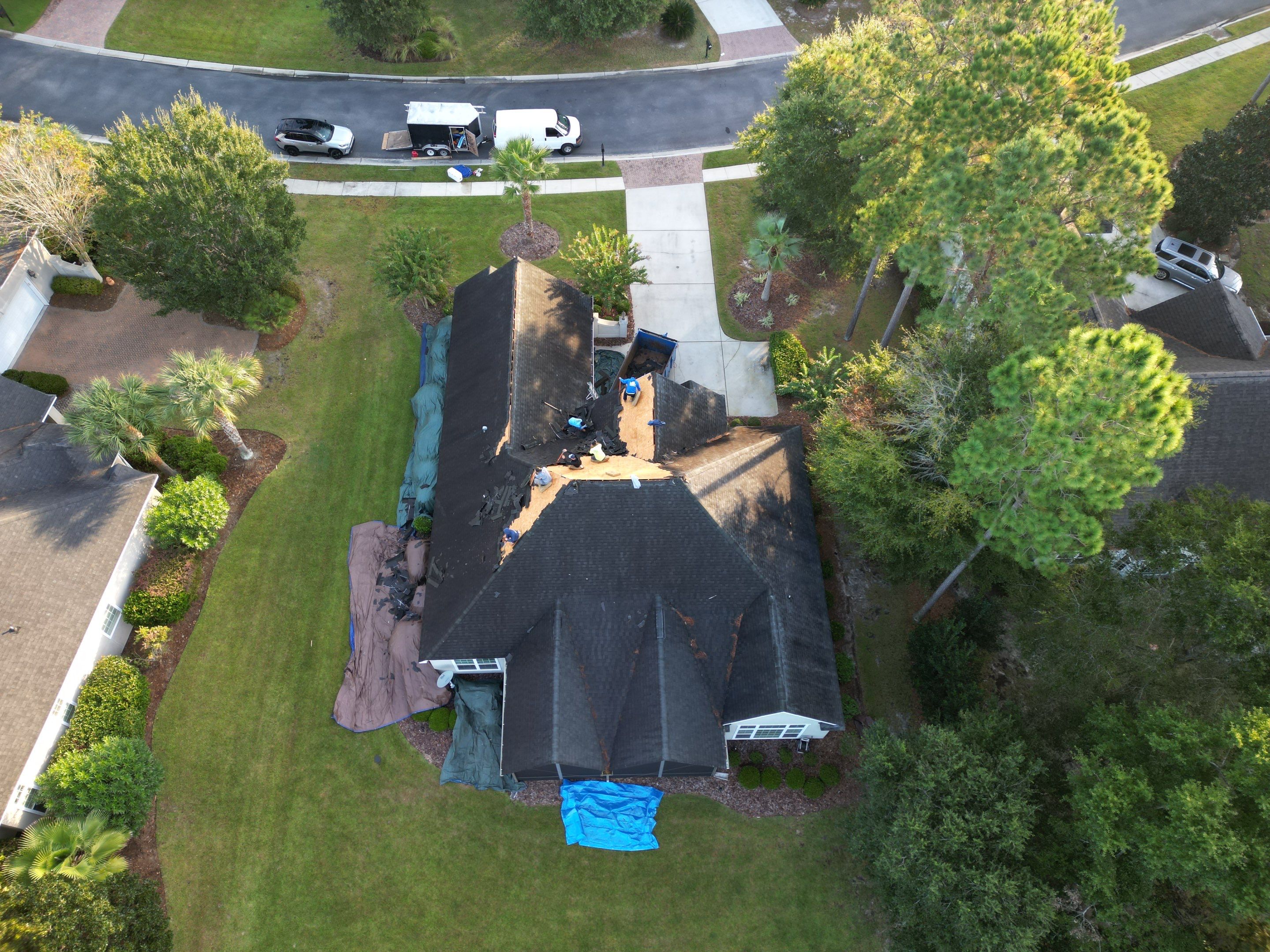 Residential Roofing Installation using Atlas Pinnacle Pristine Pewter by Talya Roofing