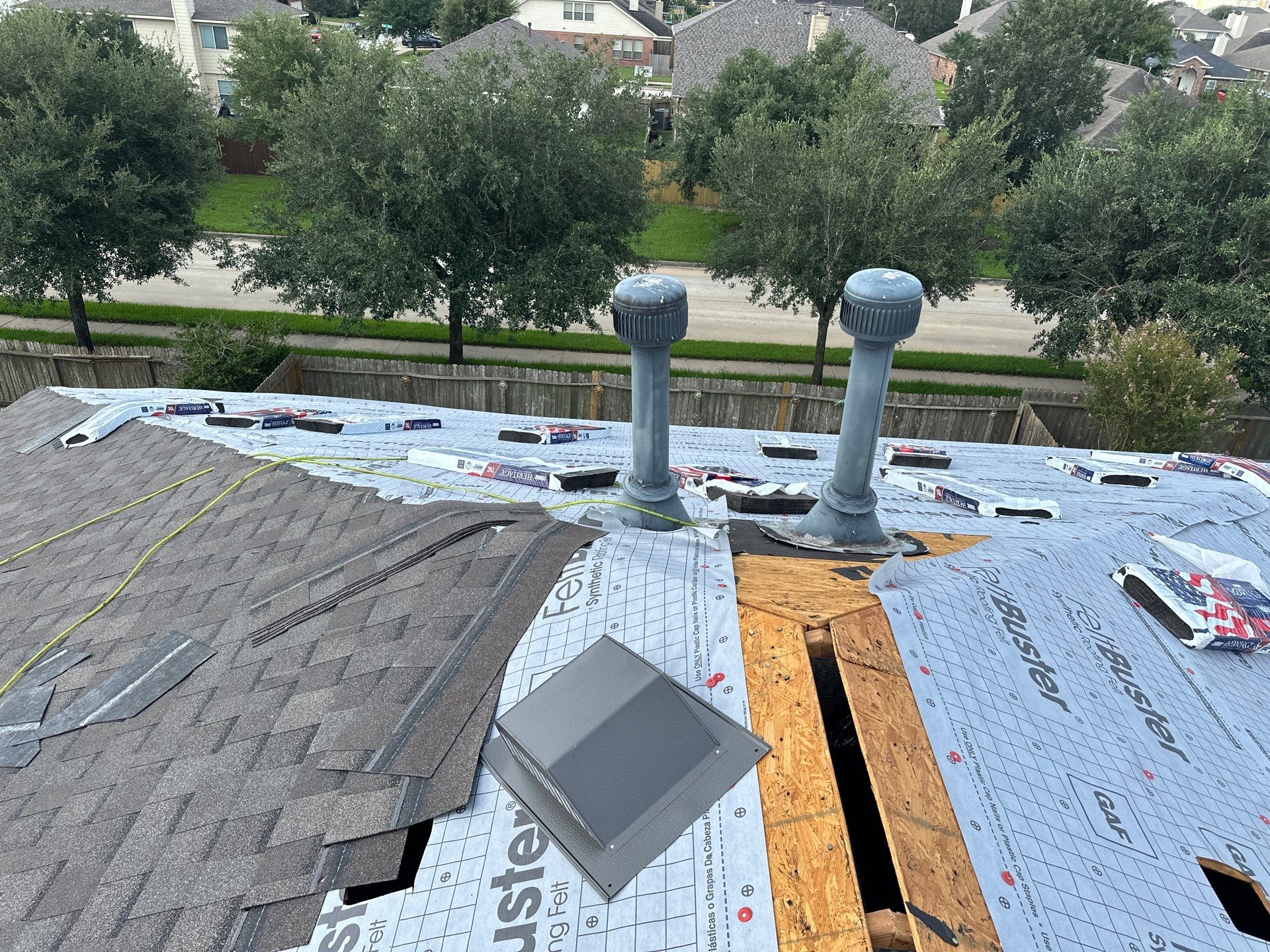 Project in Katy by Motion Roofing