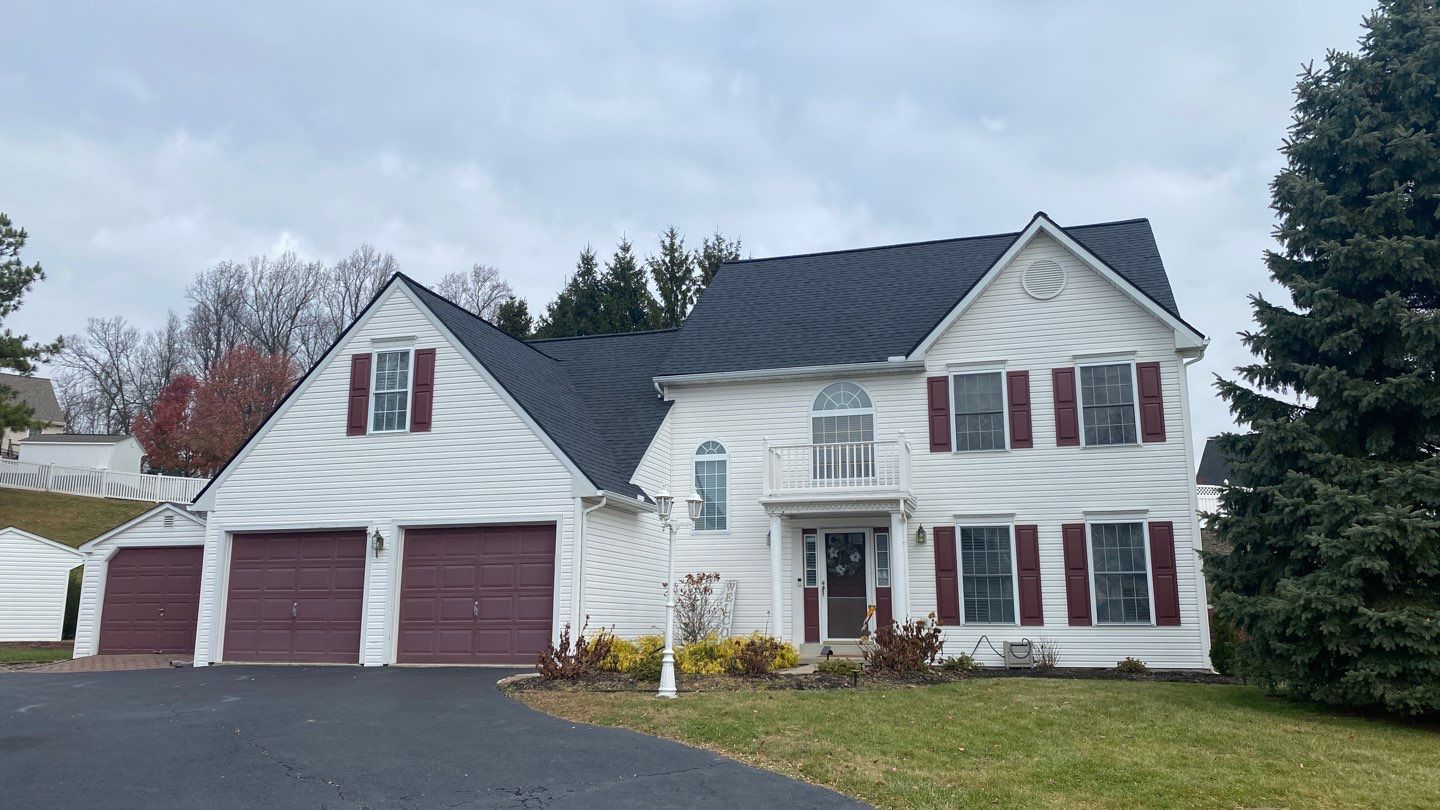 Roofing Installation using CertainTeed Landmark - Moire Black by Storm Guard of Ches-Mont PA