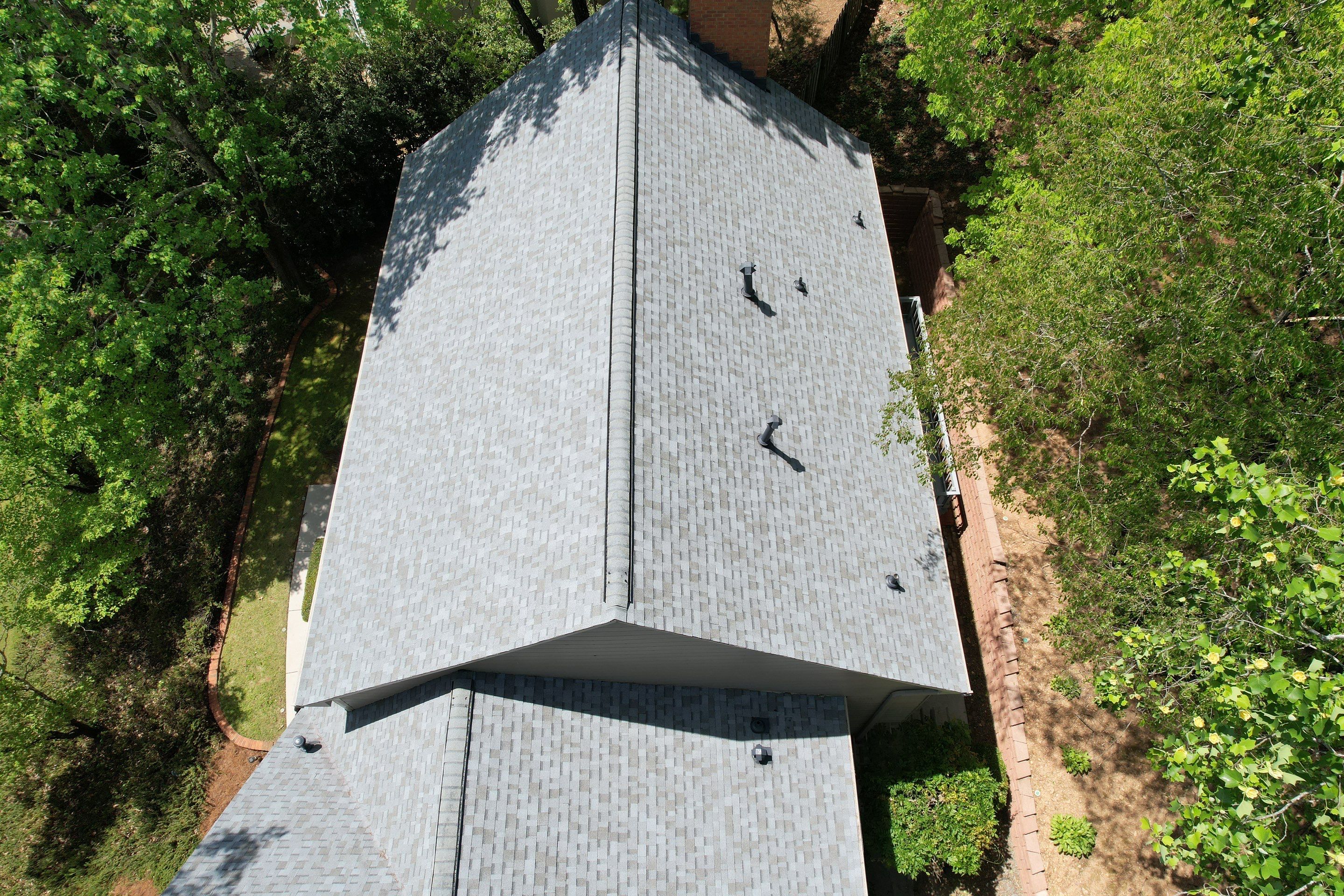 Residential Roofing Installation using Owens Corning Quary Gray by Inspector Roofing and Restoration