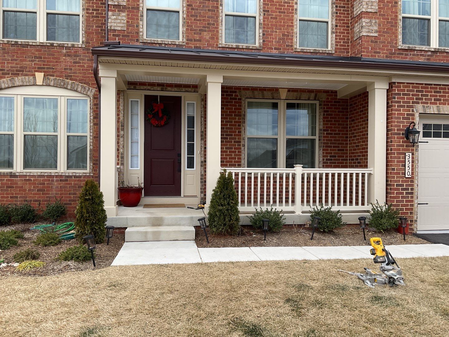 Deck Installation using New Vinyl Gate  by Alpha Design Services