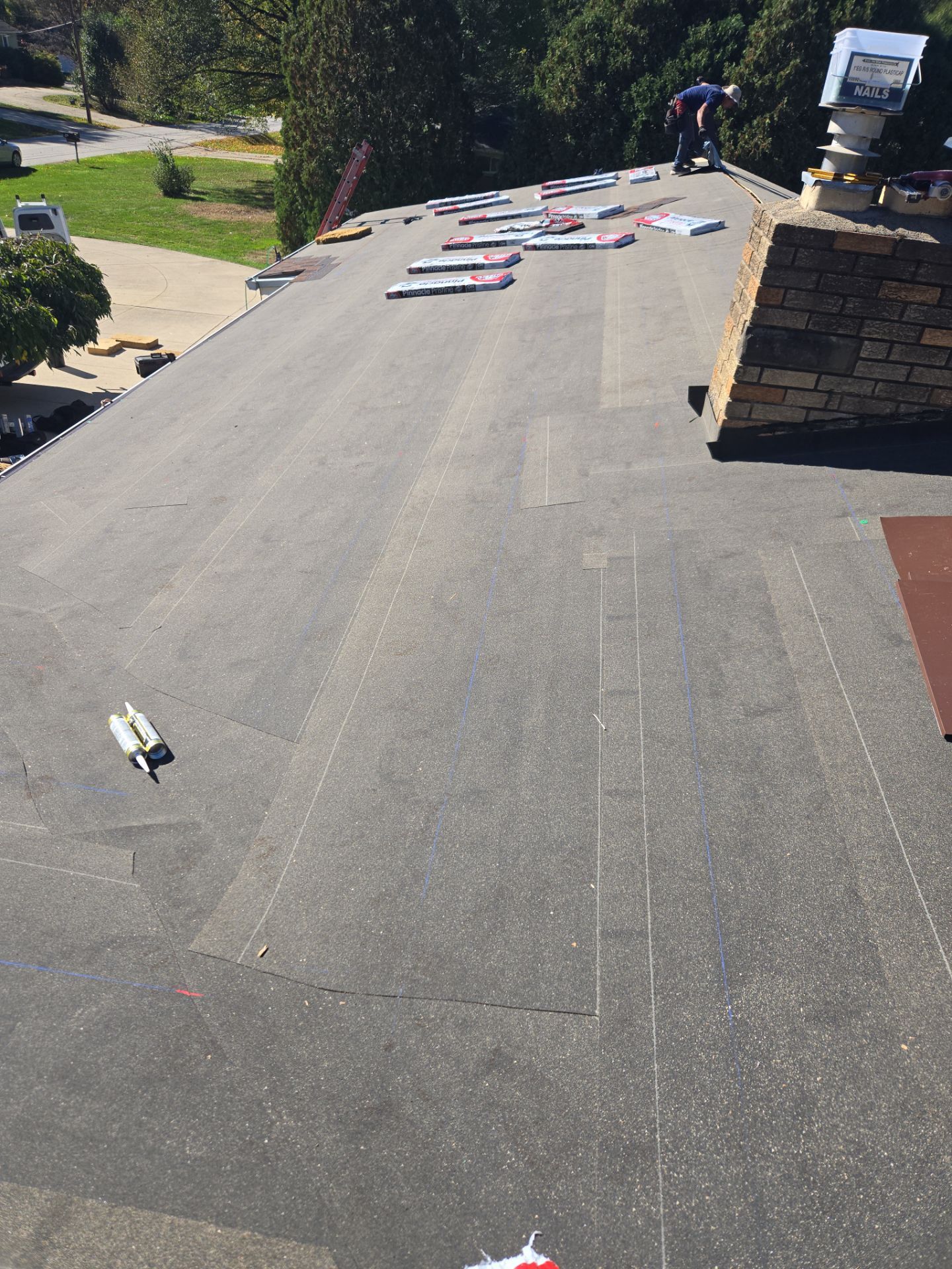 Atlas Pinnacle, Color, Burnt Hickory, Drip Edge, Color, Musket Brown by Eagle Eye Roofing