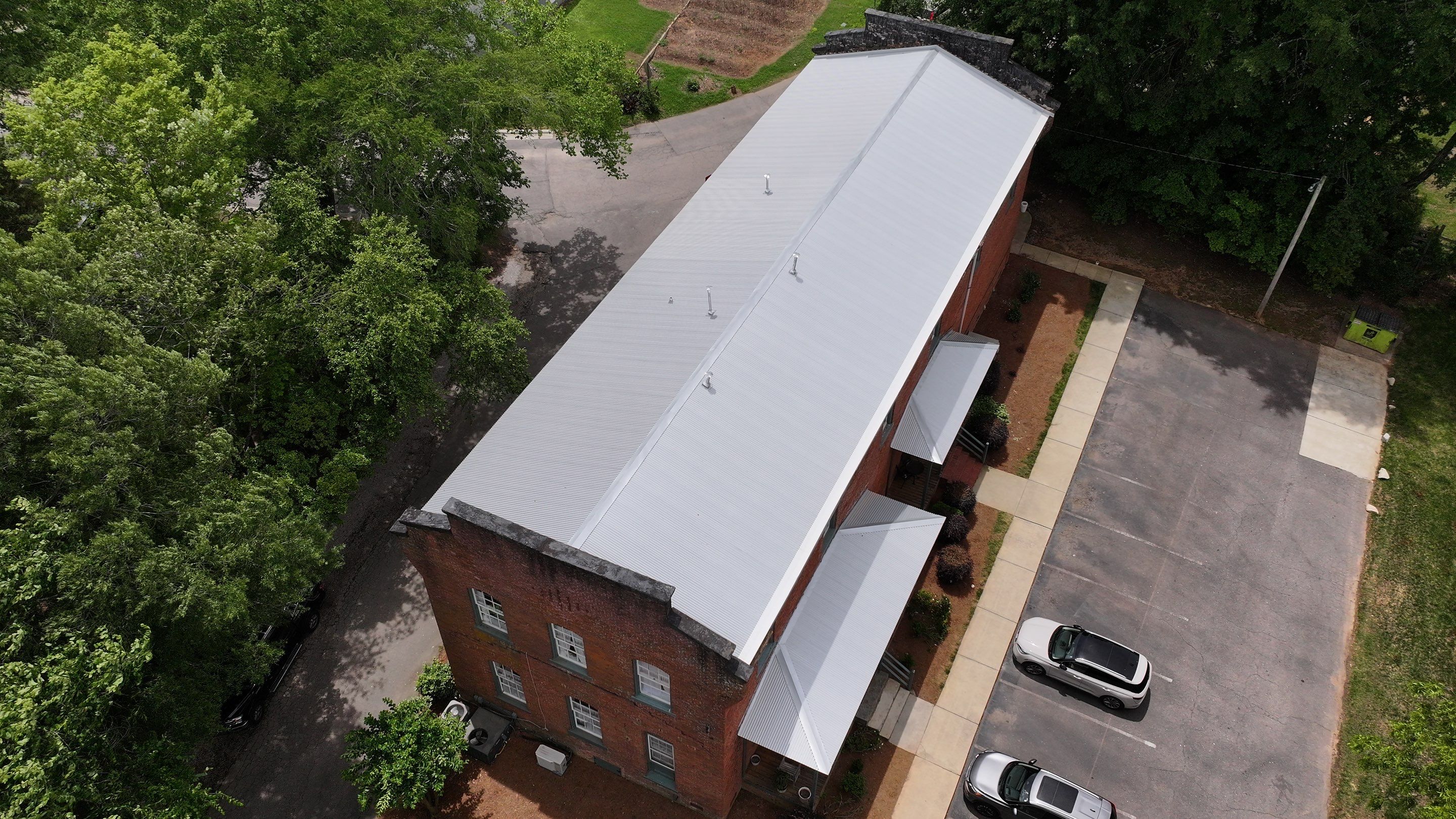 Roof Replacement - 24 Gauge Galvalume - Historic Building  by Pro Performance Roofing
