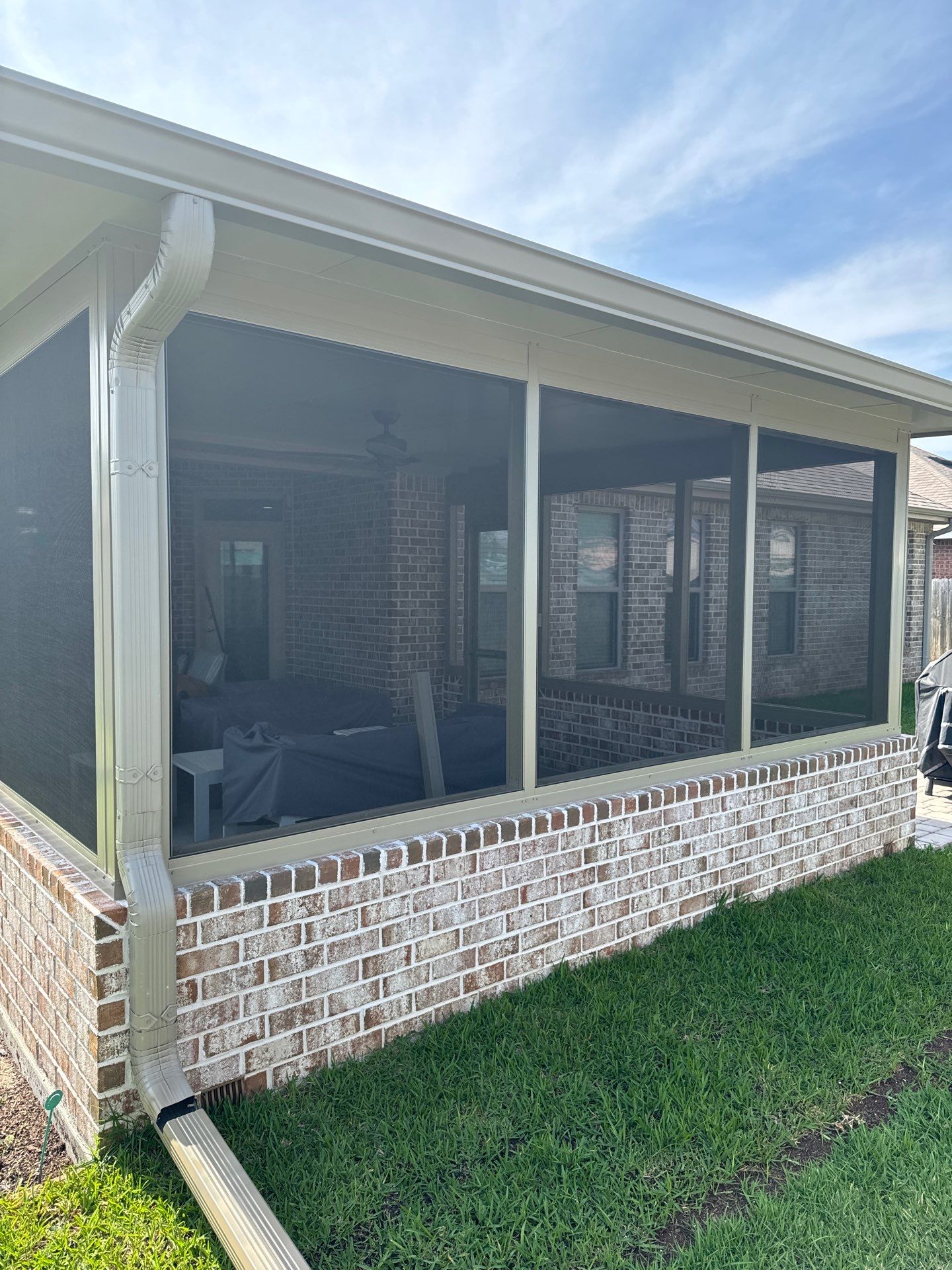 Screen Room to Glass Room Conversion using Colorbeam by Titan Sunrooms