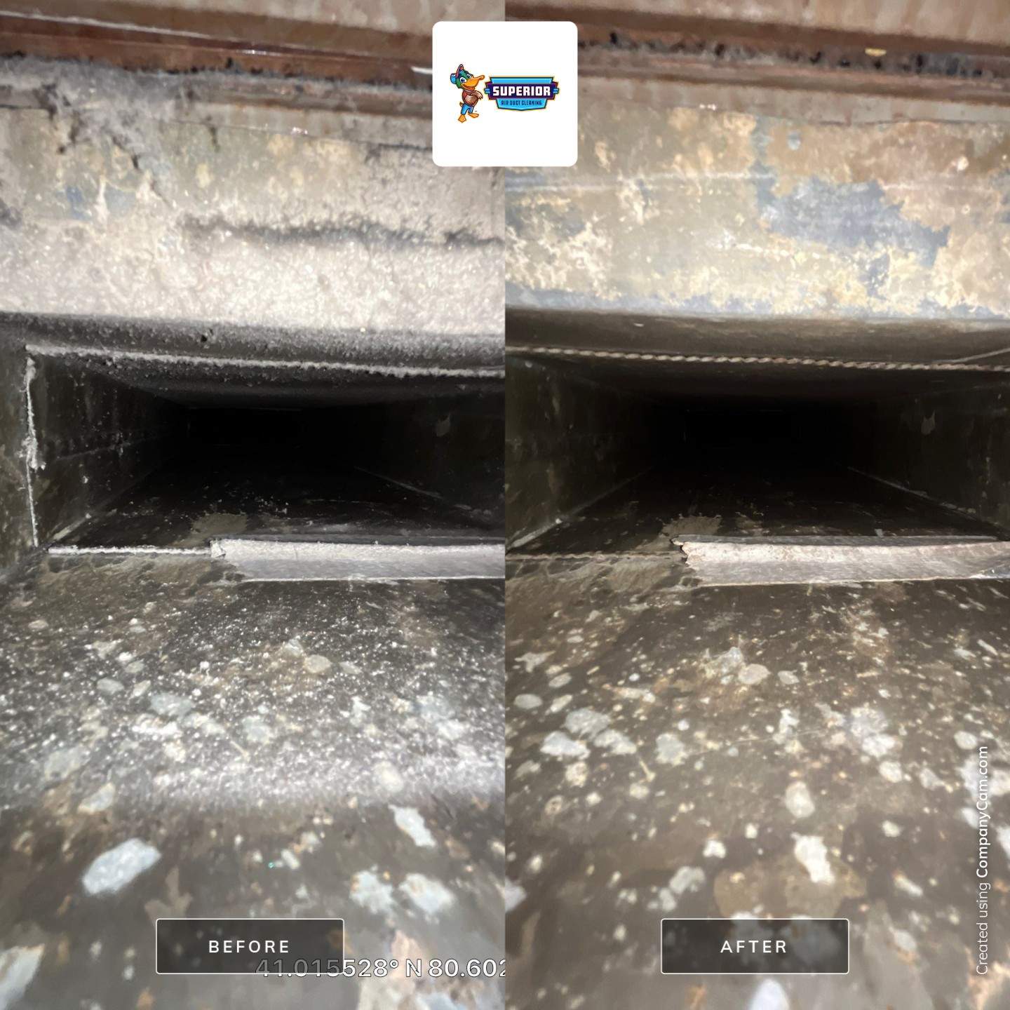 Air Duct Cleaning With a Vacuum Truck in Youngstown, OH by Superior Air Duct Cleaning