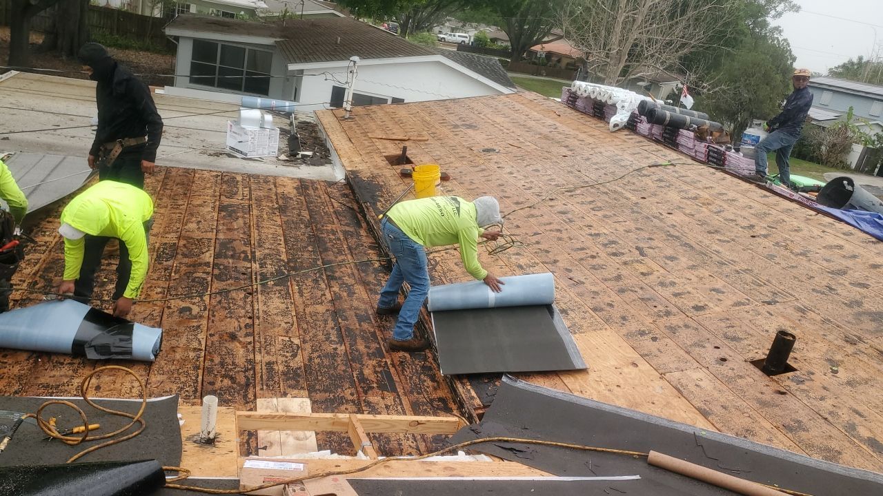 Project in St. Petersburg 33710 by Mitchell Roofing Company LLC