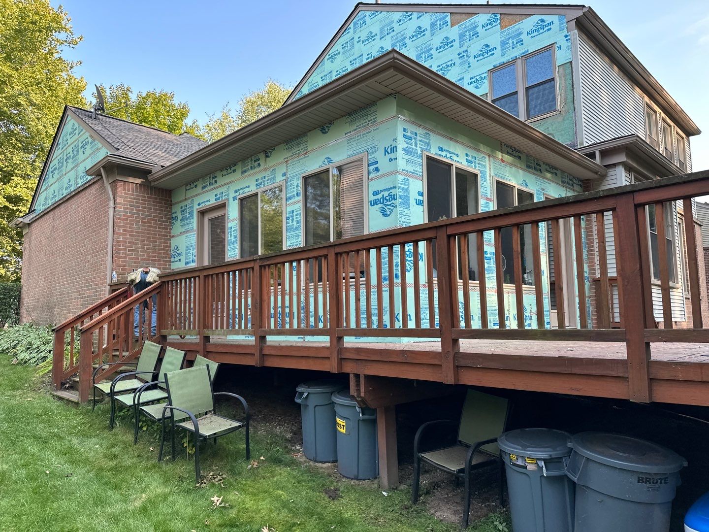 Siding Replacement using Alside Charter Oak D4.5" by 180 Contractors