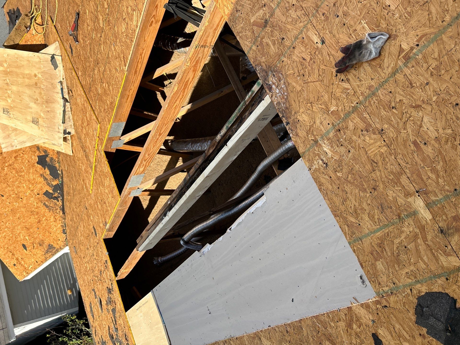 Project in Gainesville by True Force Roofing